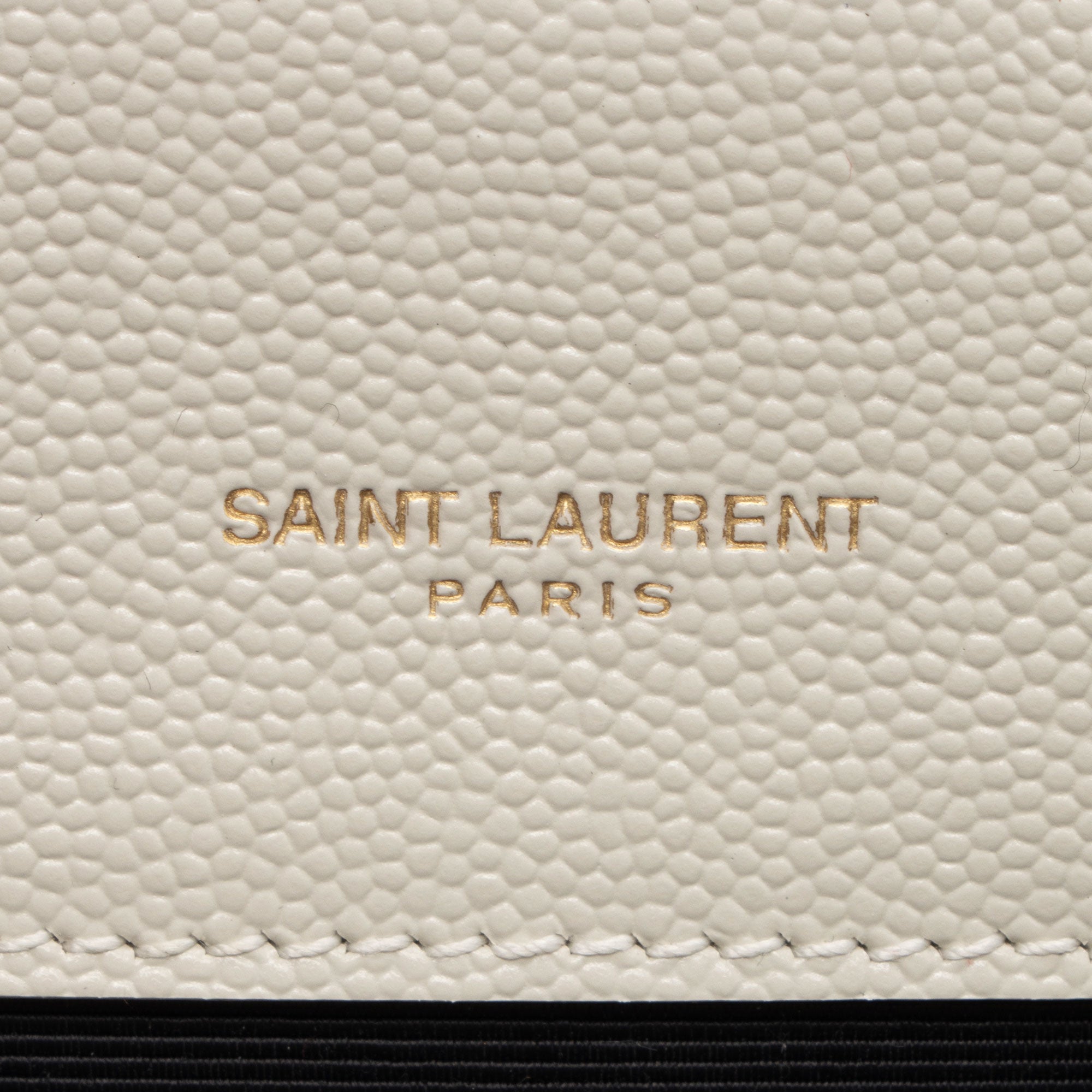 Saint Laurent Grain de Poudre Monogram Kate Small Shoulder Bag (SHF-qk60EH)