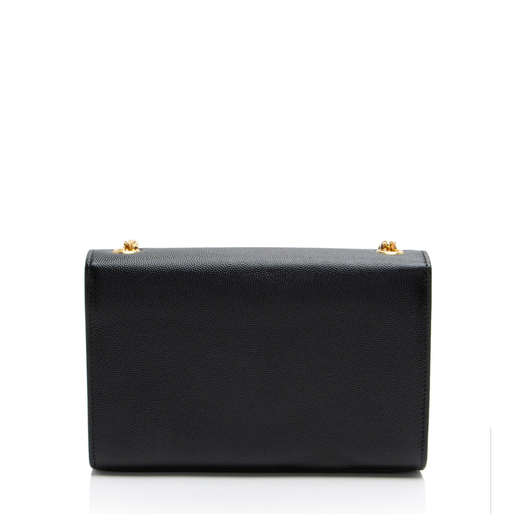 Saint Laurent Grain de Poudre Monogram Kate Small Shoulder Bag (SHF-TDZTnZ)