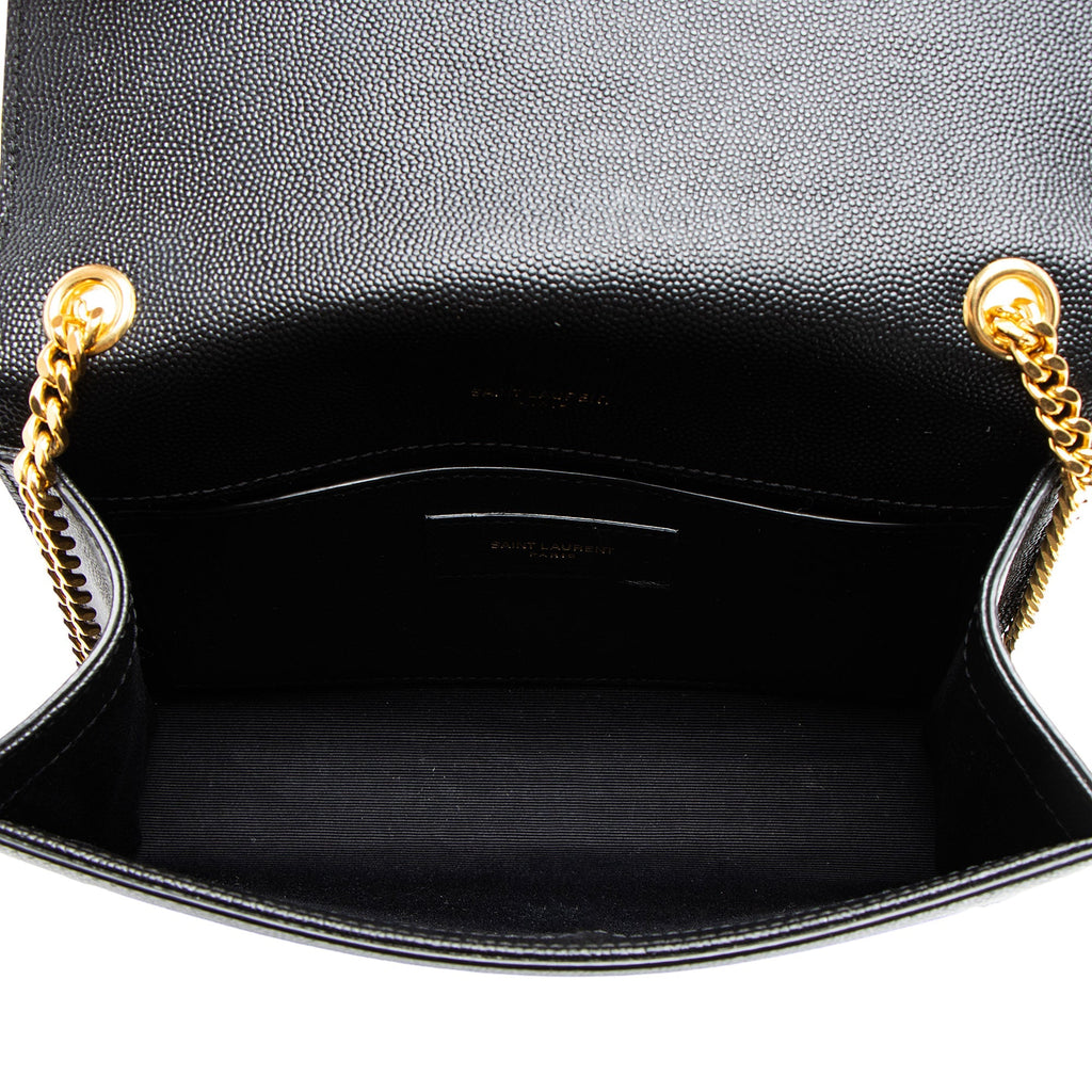 Saint Laurent Grain de Poudre Monogram Kate Small Shoulder Bag (SHF-TDZTnZ)