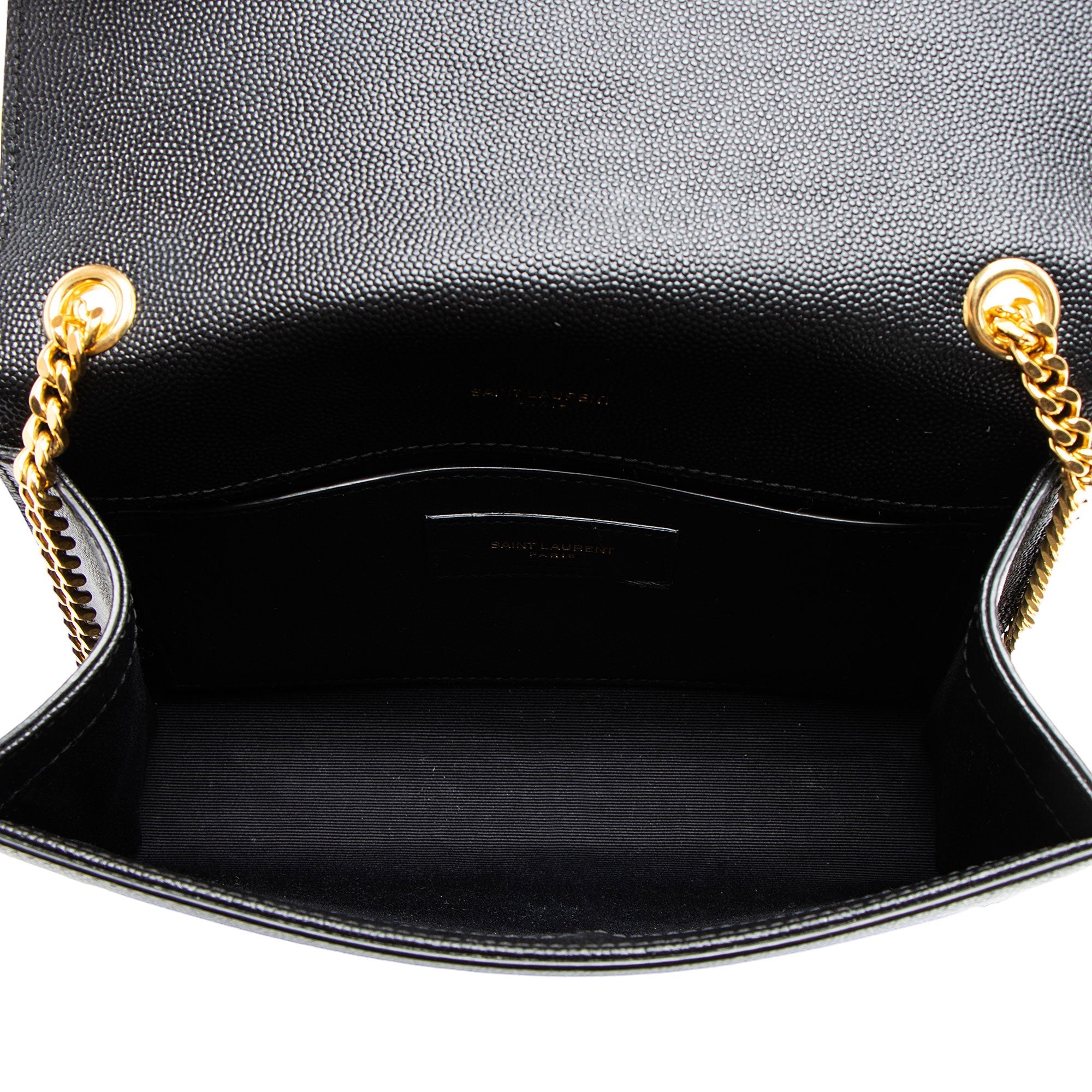 Saint Laurent Grain de Poudre Monogram Kate Small Shoulder Bag (SHF-TDZTnZ)
