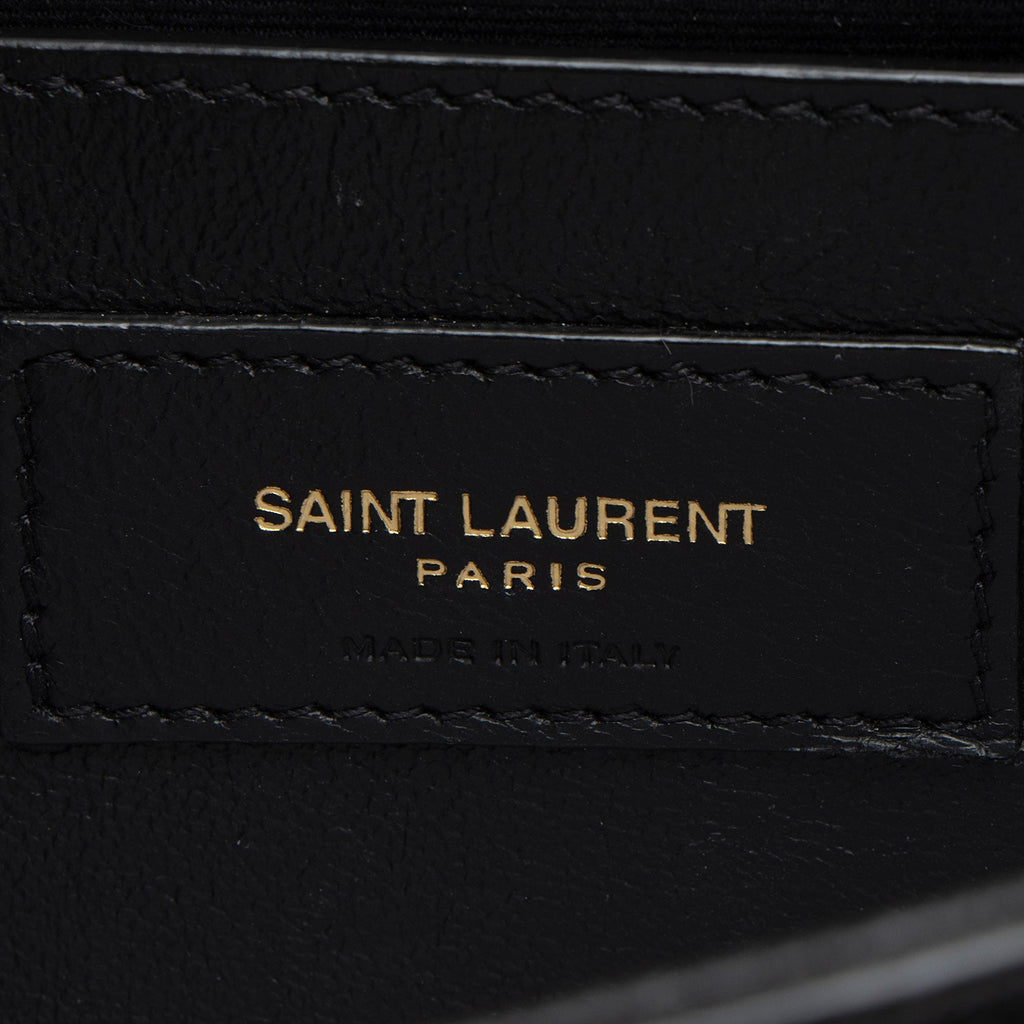 Saint Laurent Grain de Poudre Monogram Kate Small Shoulder Bag (SHF-TDZTnZ)