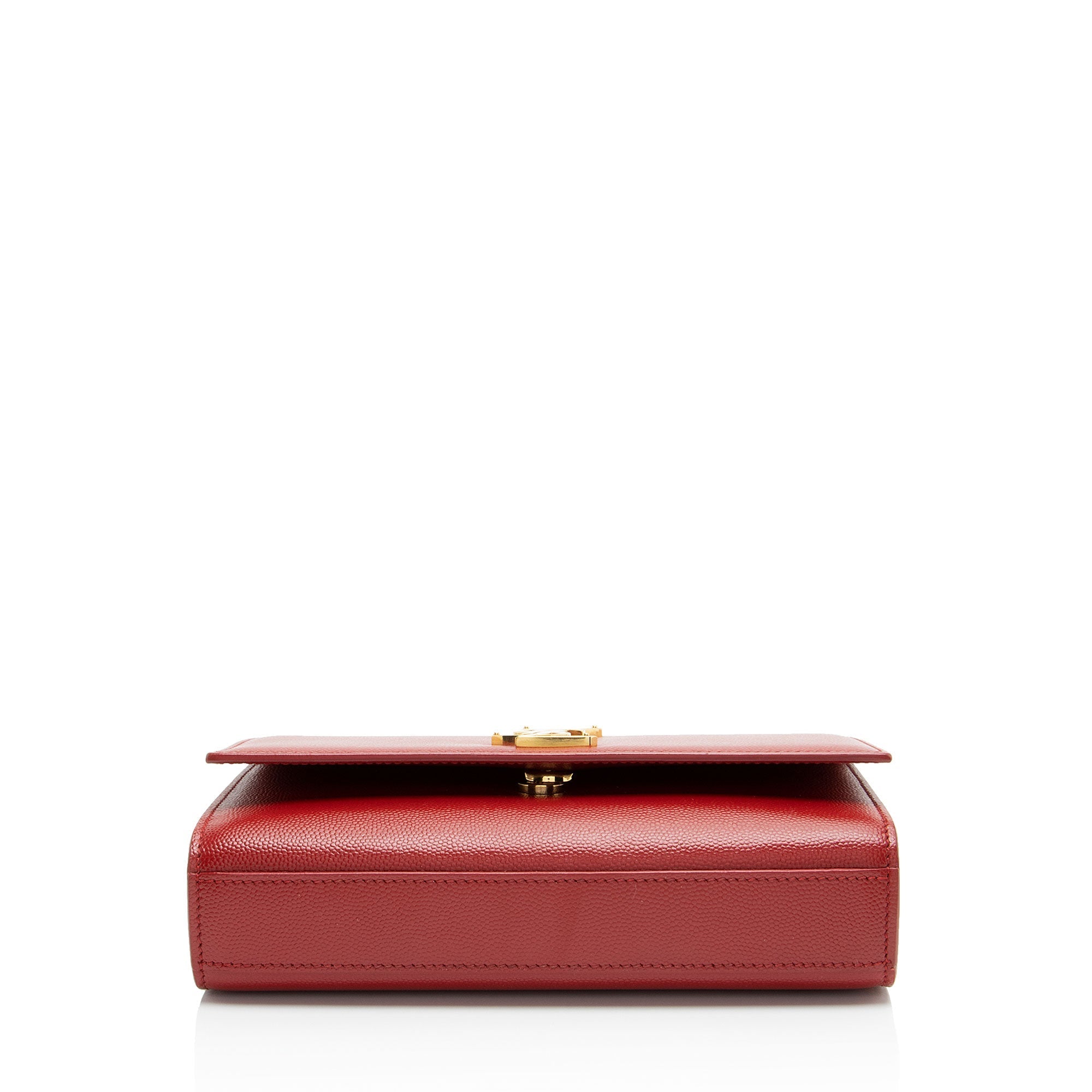 Saint Laurent Grain de Poudre Monogram Kate Small Shoulder Bag