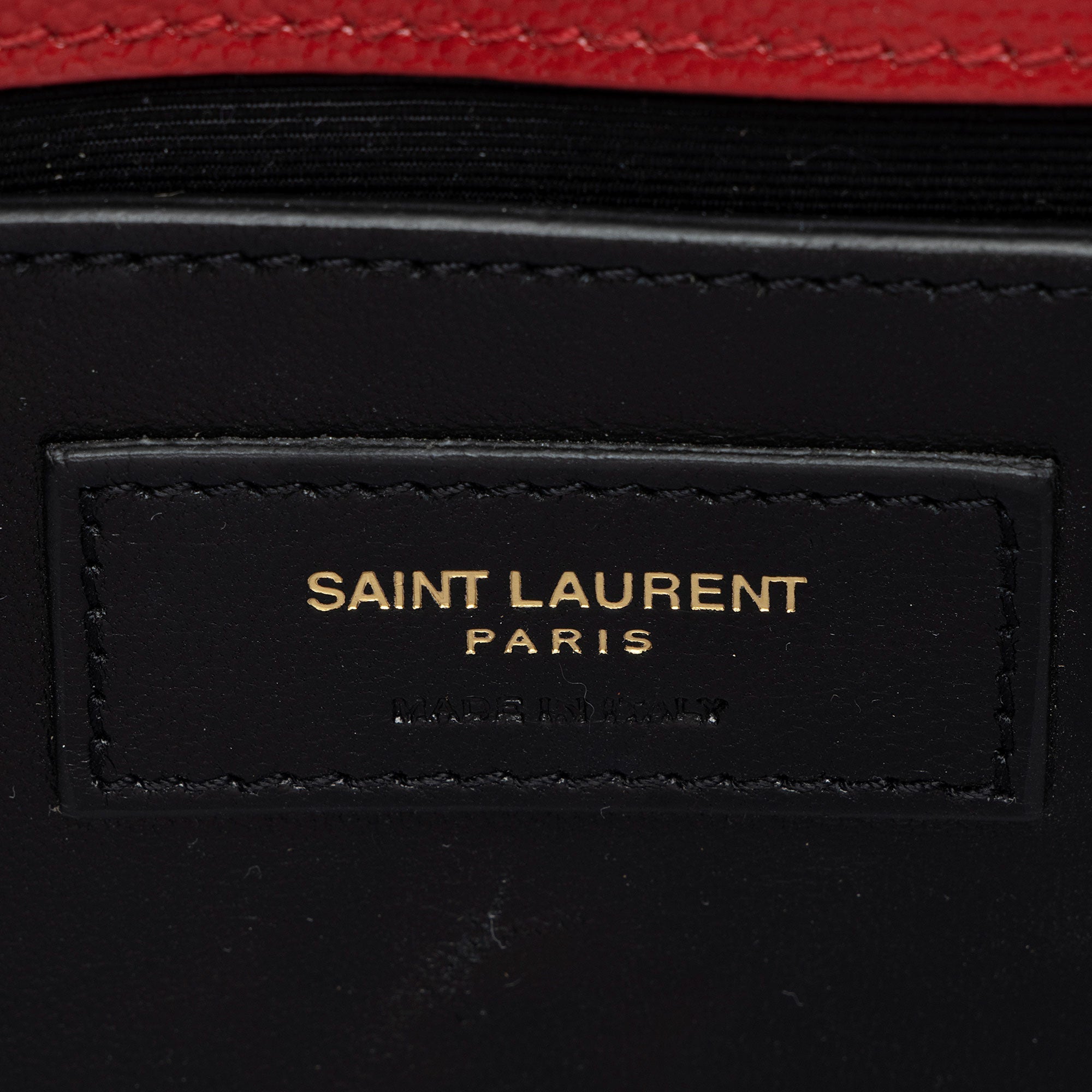 Saint Laurent Grain de Poudre Monogram Kate Small Shoulder Bag