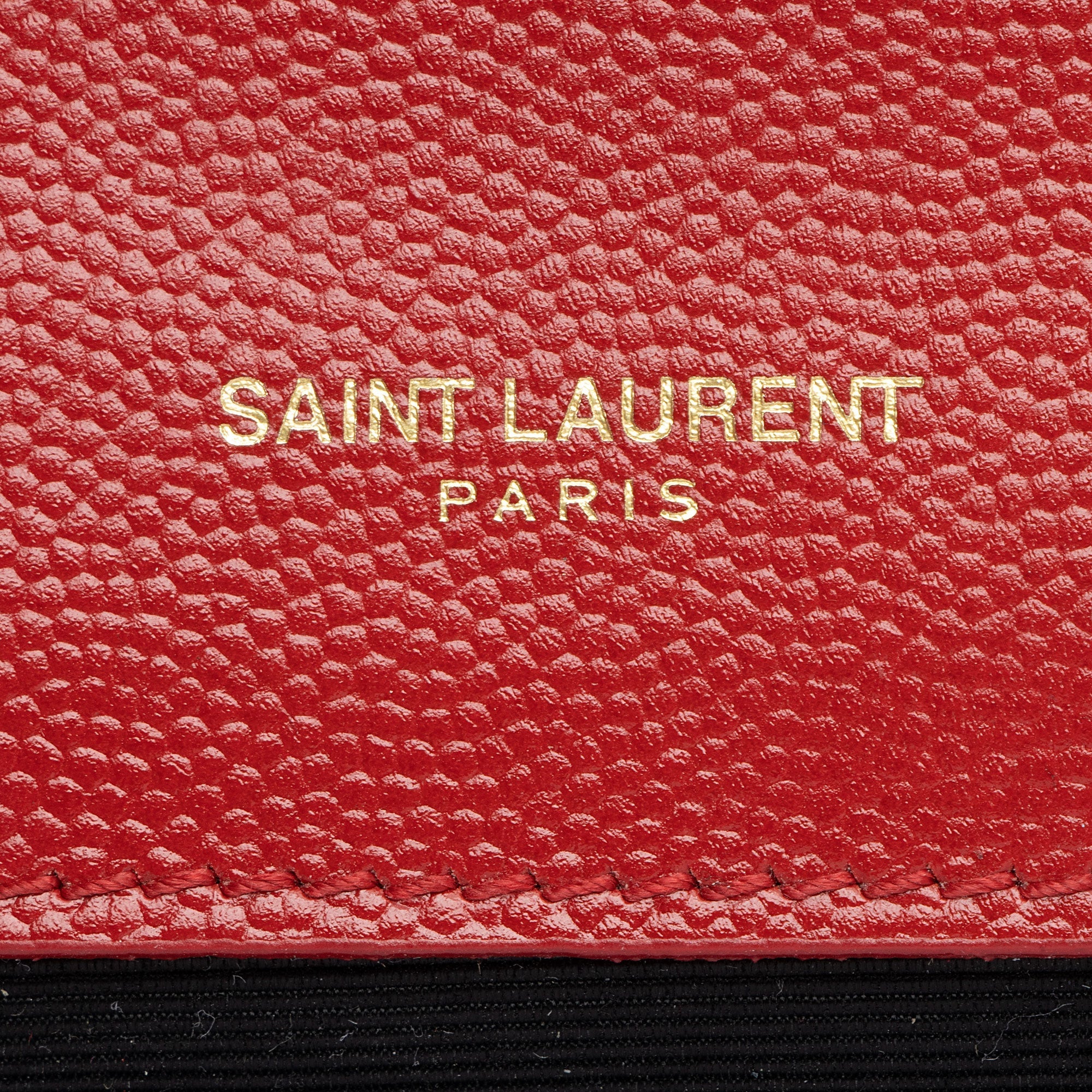 Saint Laurent Grain de Poudre Monogram Kate Small Shoulder Bag