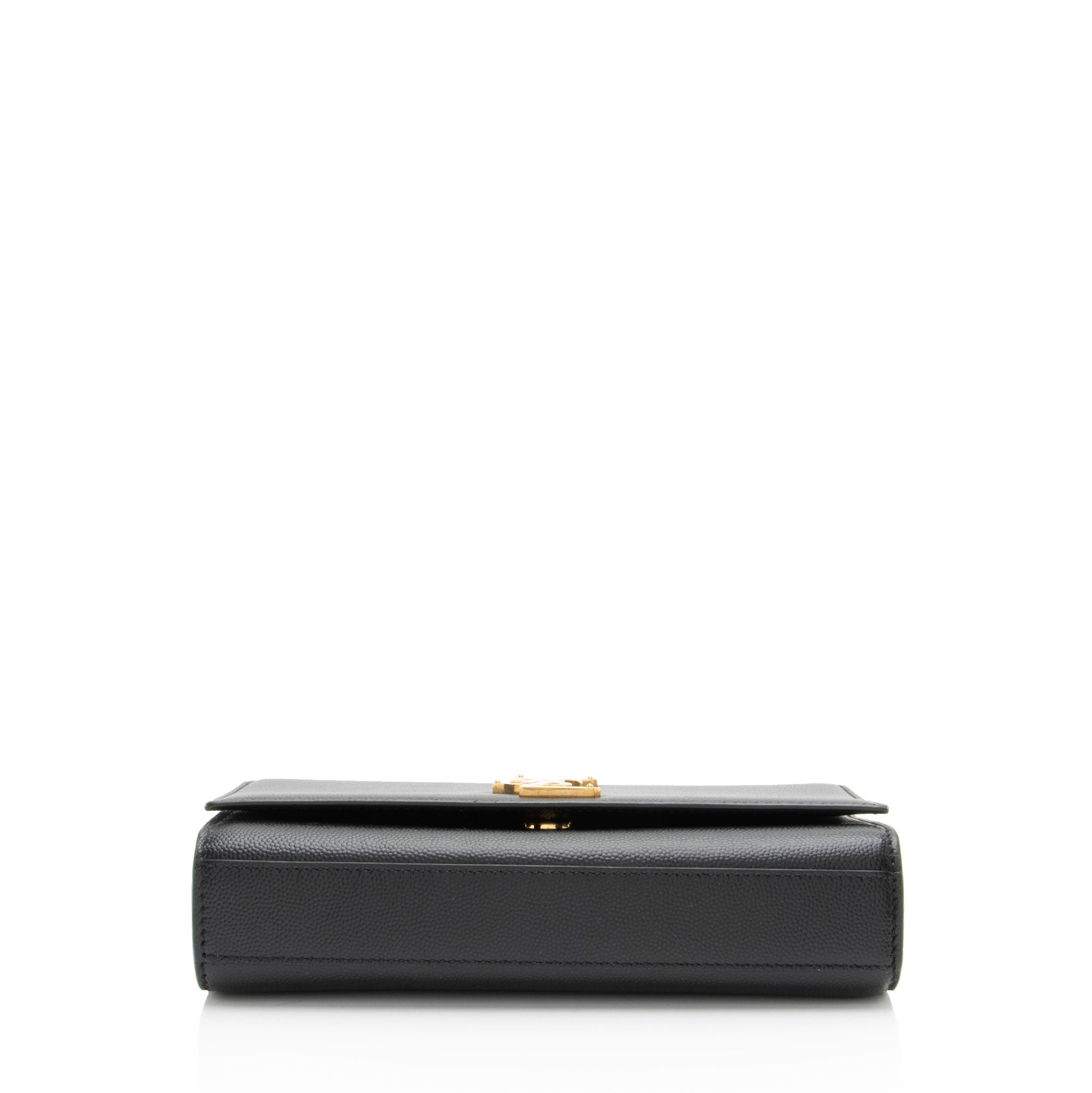 Saint Laurent Grain de Poudre Monogram Kate Small Shoulder Bag