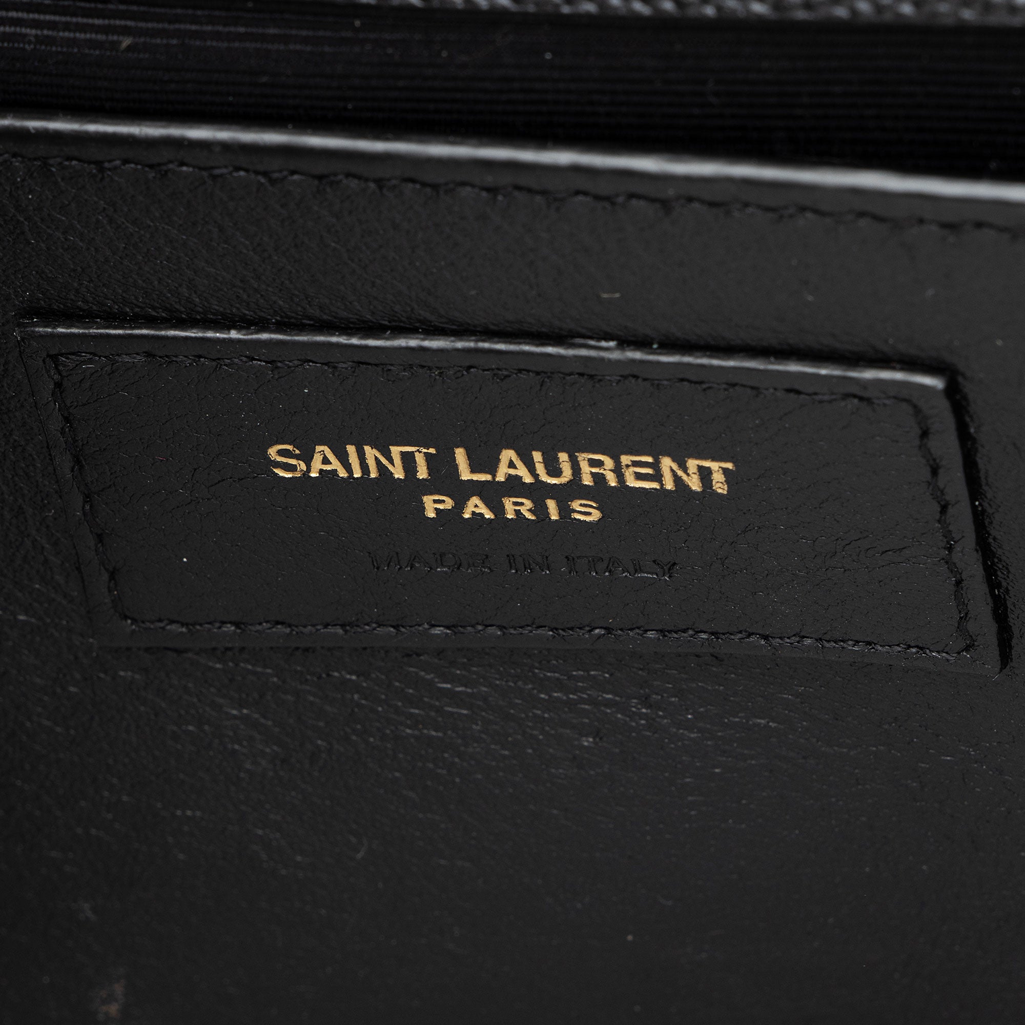 Saint Laurent Grain de Poudre Monogram Kate Small Shoulder Bag