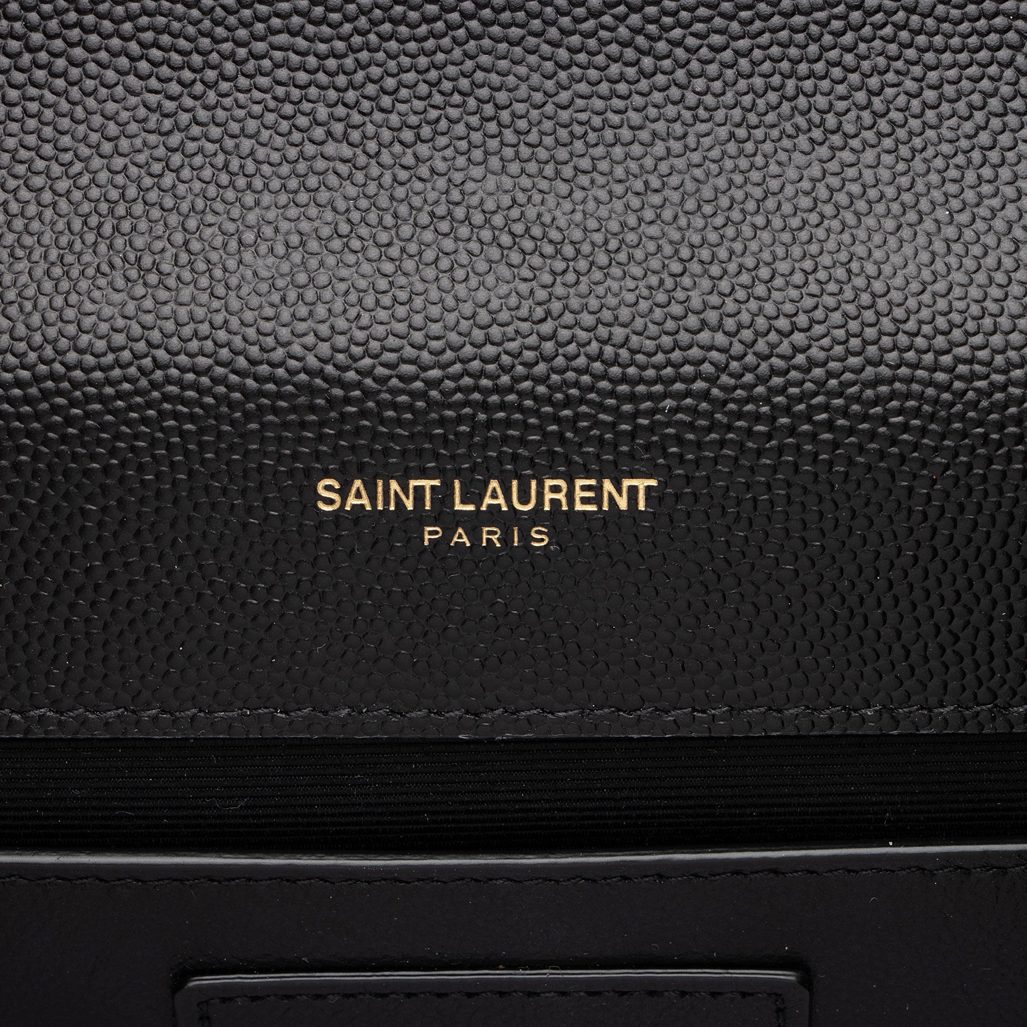Saint Laurent Grain de Poudre Monogram Kate Tassel Medium Shoulder Bag (SHF-u9Ndoz)