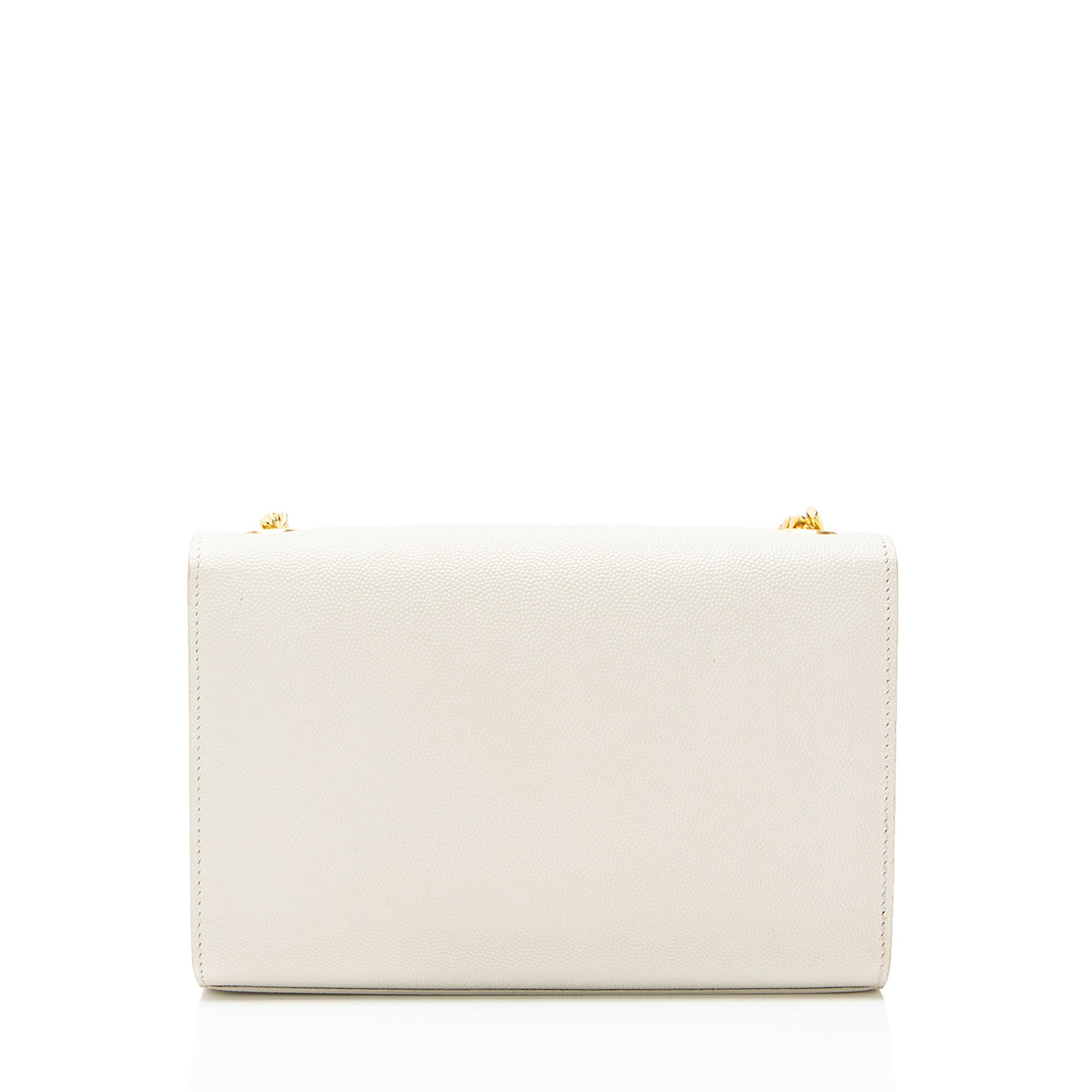 Saint Laurent Grain de Poudre Monogram Kate Tassel Small Shoulder Bag