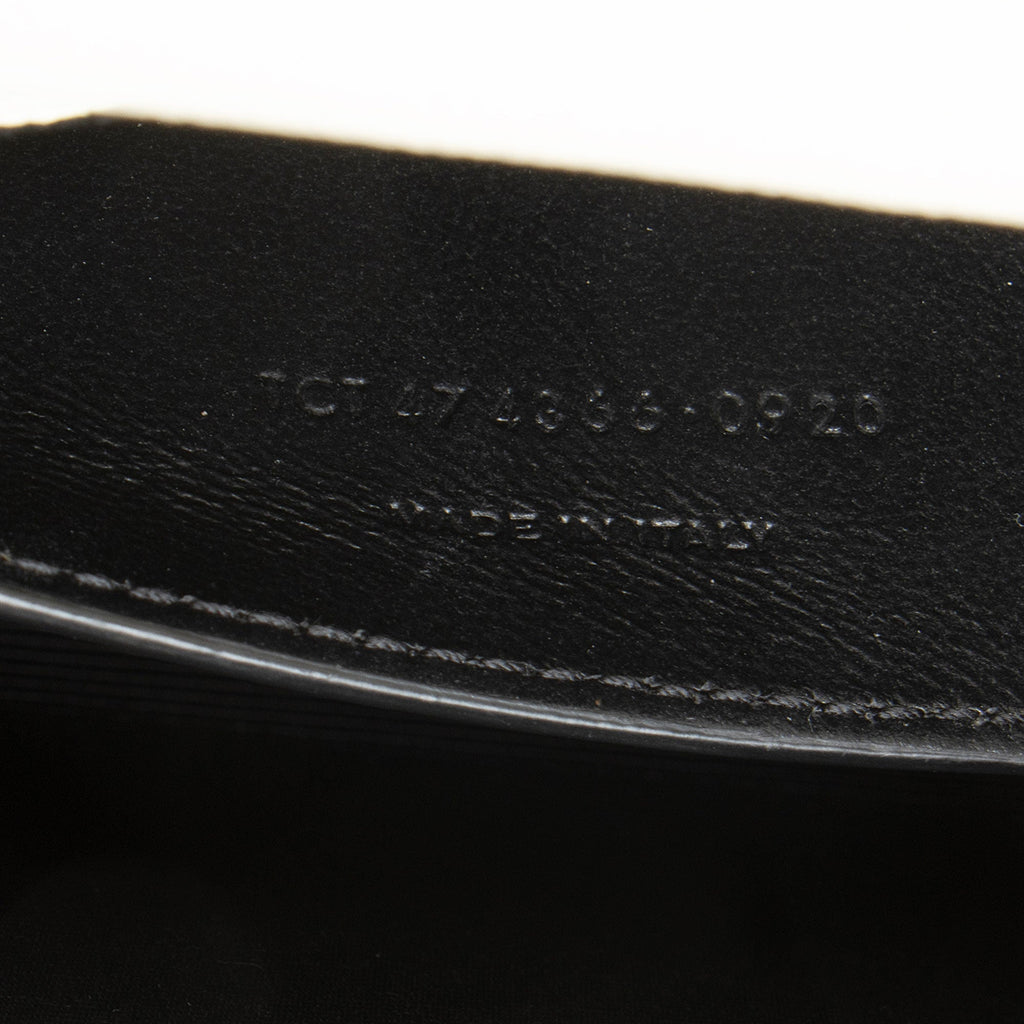 Saint Laurent Grain de Poudre Monogram Kate Tassel Small Shoulder Bag