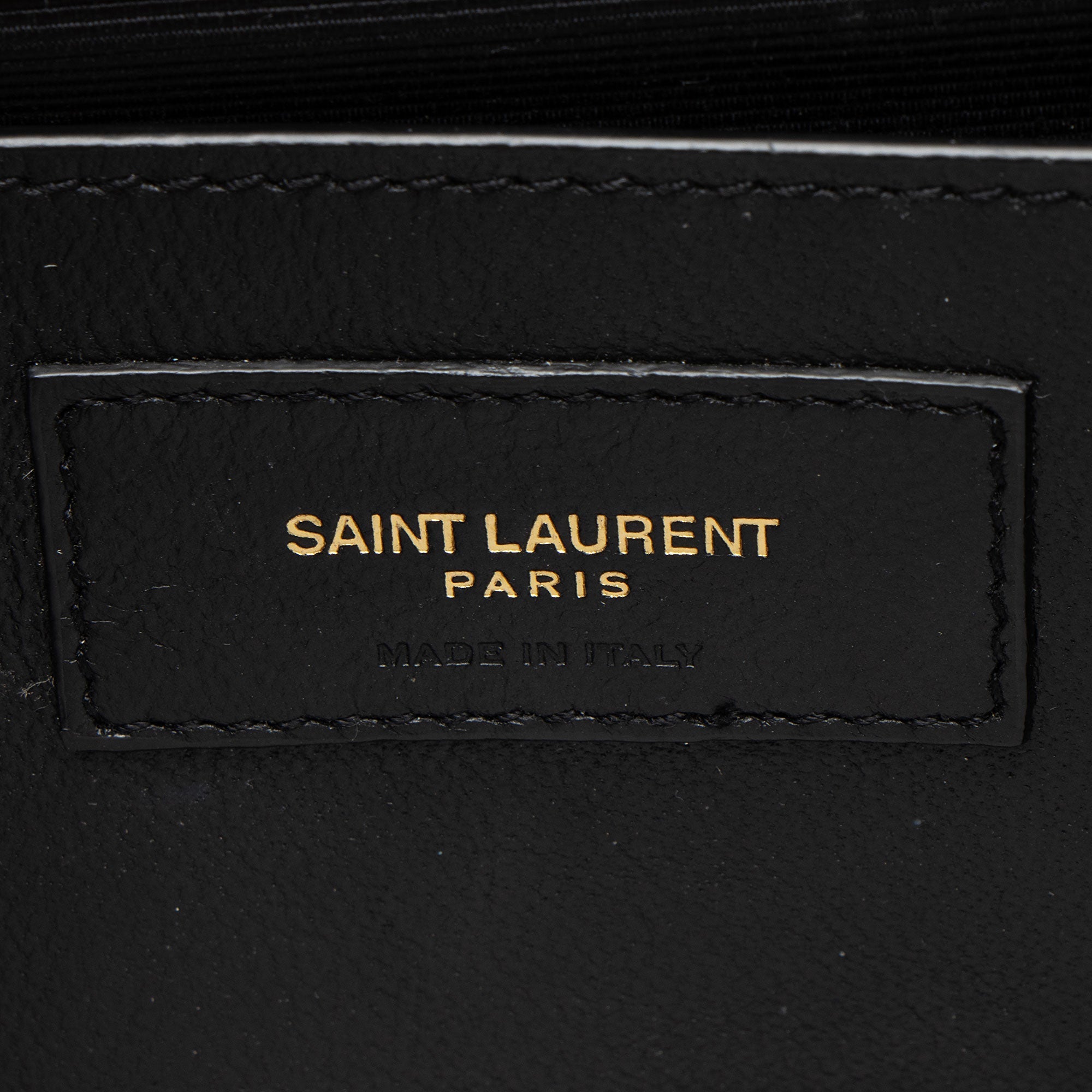 Saint Laurent Grain de Poudre Monogram Kate Tassel Small Shoulder Bag