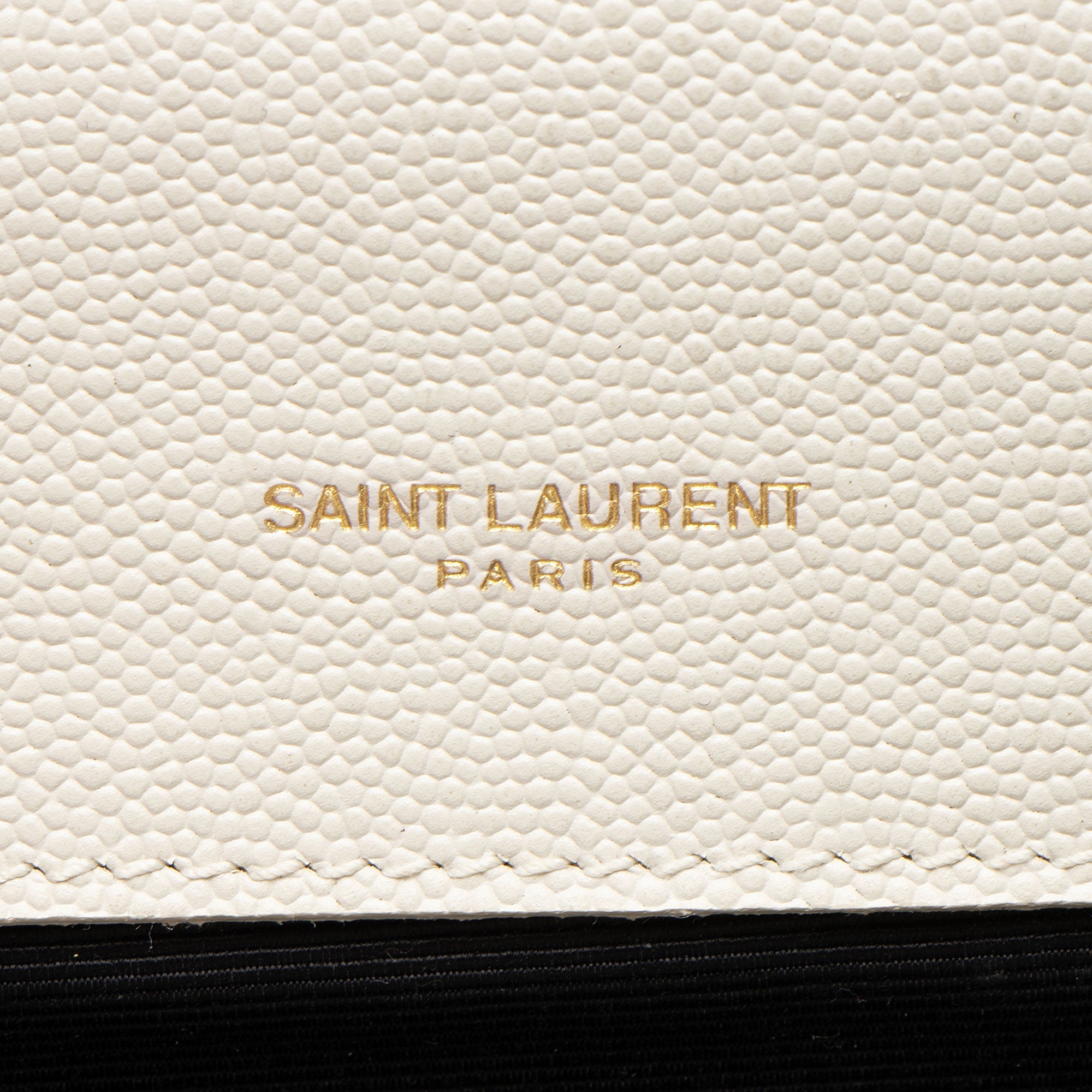 Saint Laurent Grain de Poudre Monogram Kate Tassel Small Shoulder Bag