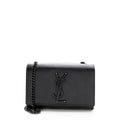 Saint Laurent Grain de Poudre Monogram Small Crossbody Bag (SHF-20657)