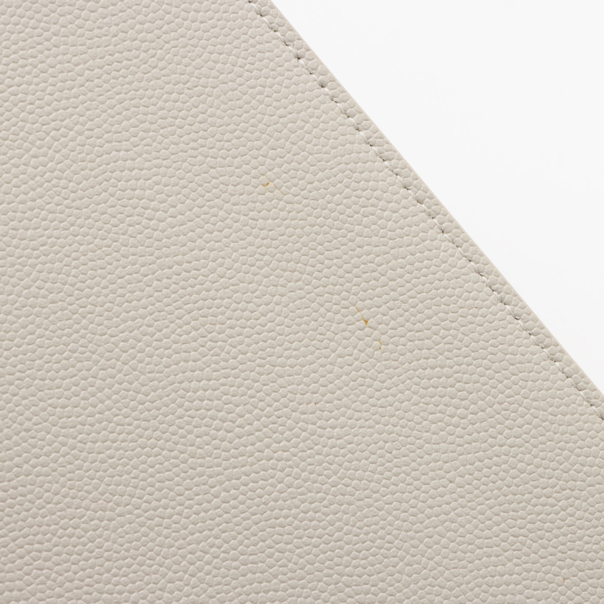 Saint Laurent Grain de Poudre Monogram Uptown Envelope Clutch (SHF-I4jwEP)