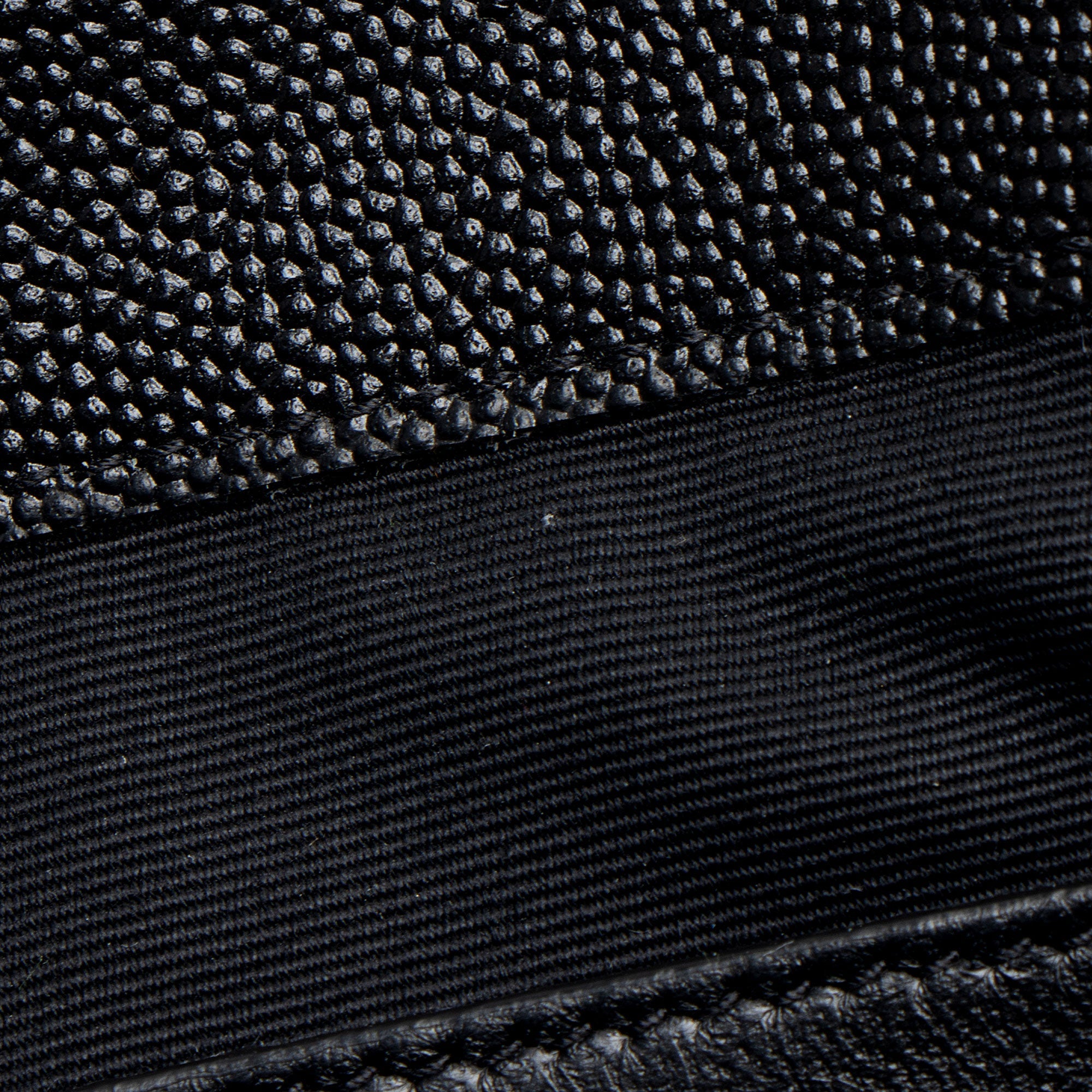 Saint Laurent Grain de Poudre Monogram Uptown Envelope Clutch