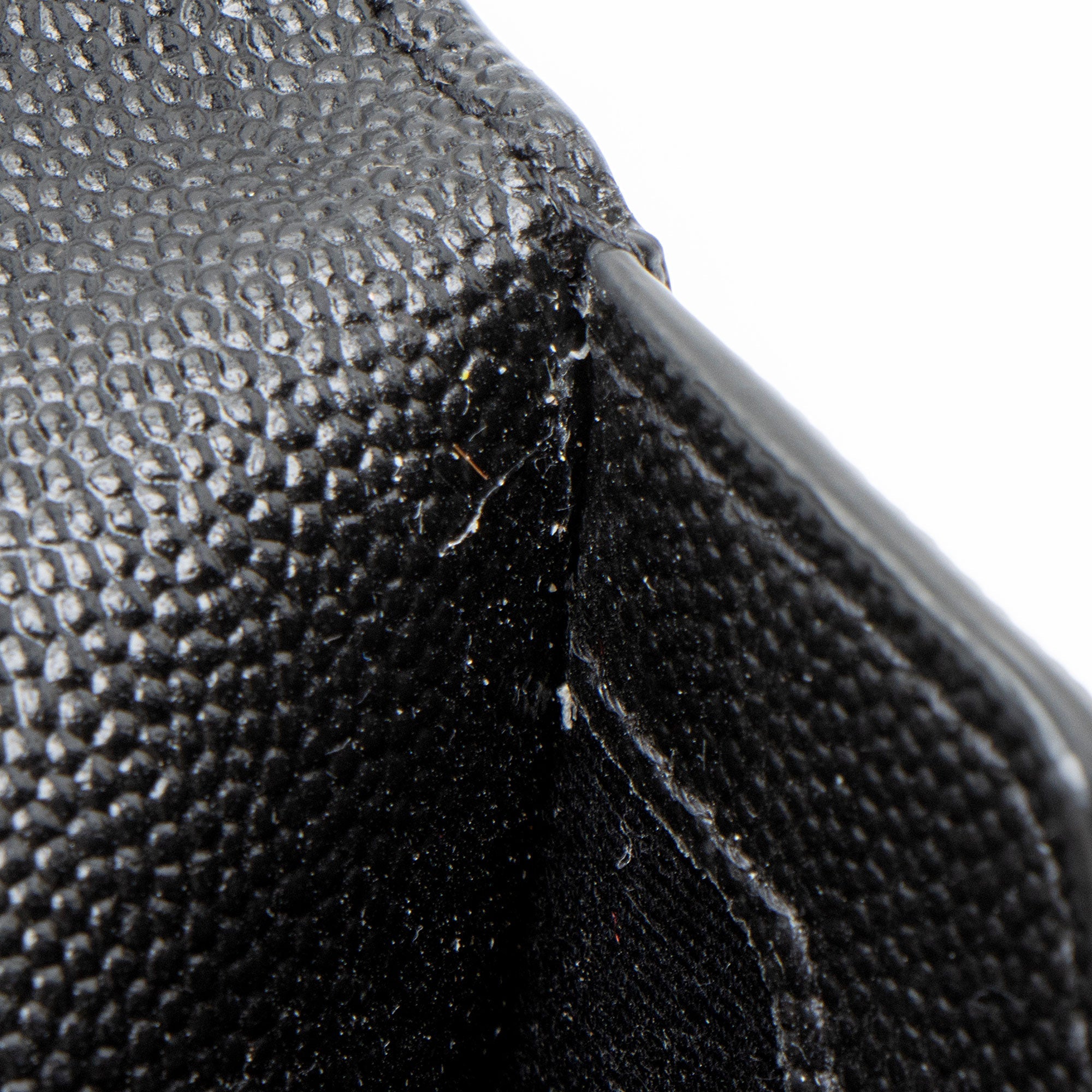 Saint Laurent Grain de Poudre Monogram Uptown Envelope Clutch