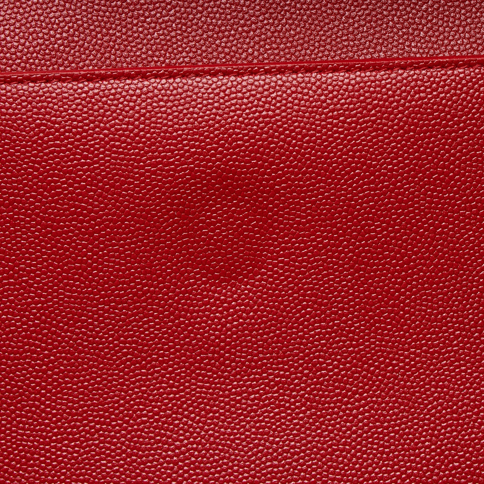 Saint Laurent Grain de Poudre Monogram Uptown Envelope Clutch
