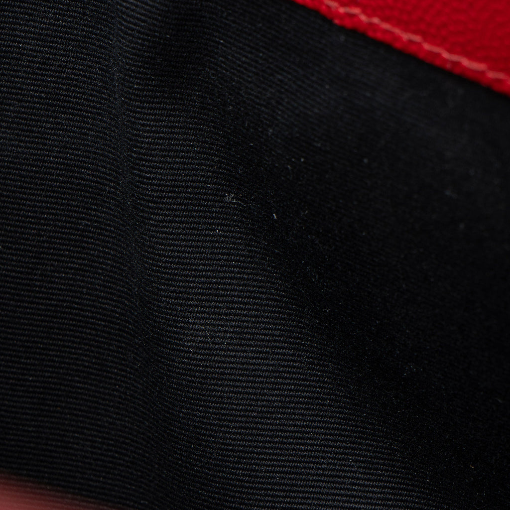 Saint Laurent Grain de Poudre Monogram Uptown Envelope Clutch