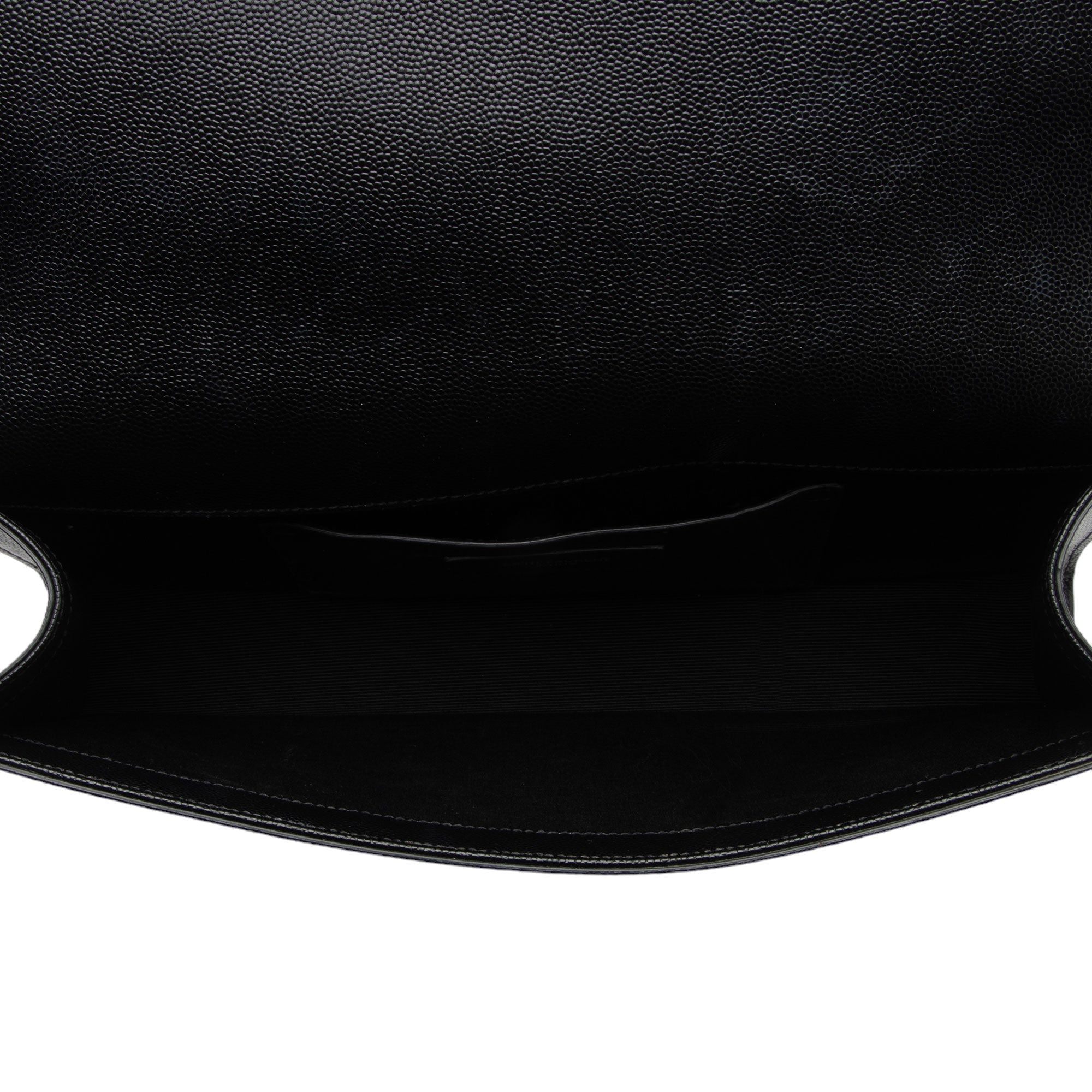 Saint Laurent Grain de Poudre Studded Monogram Kate Clutch (SHF-nhucIE)