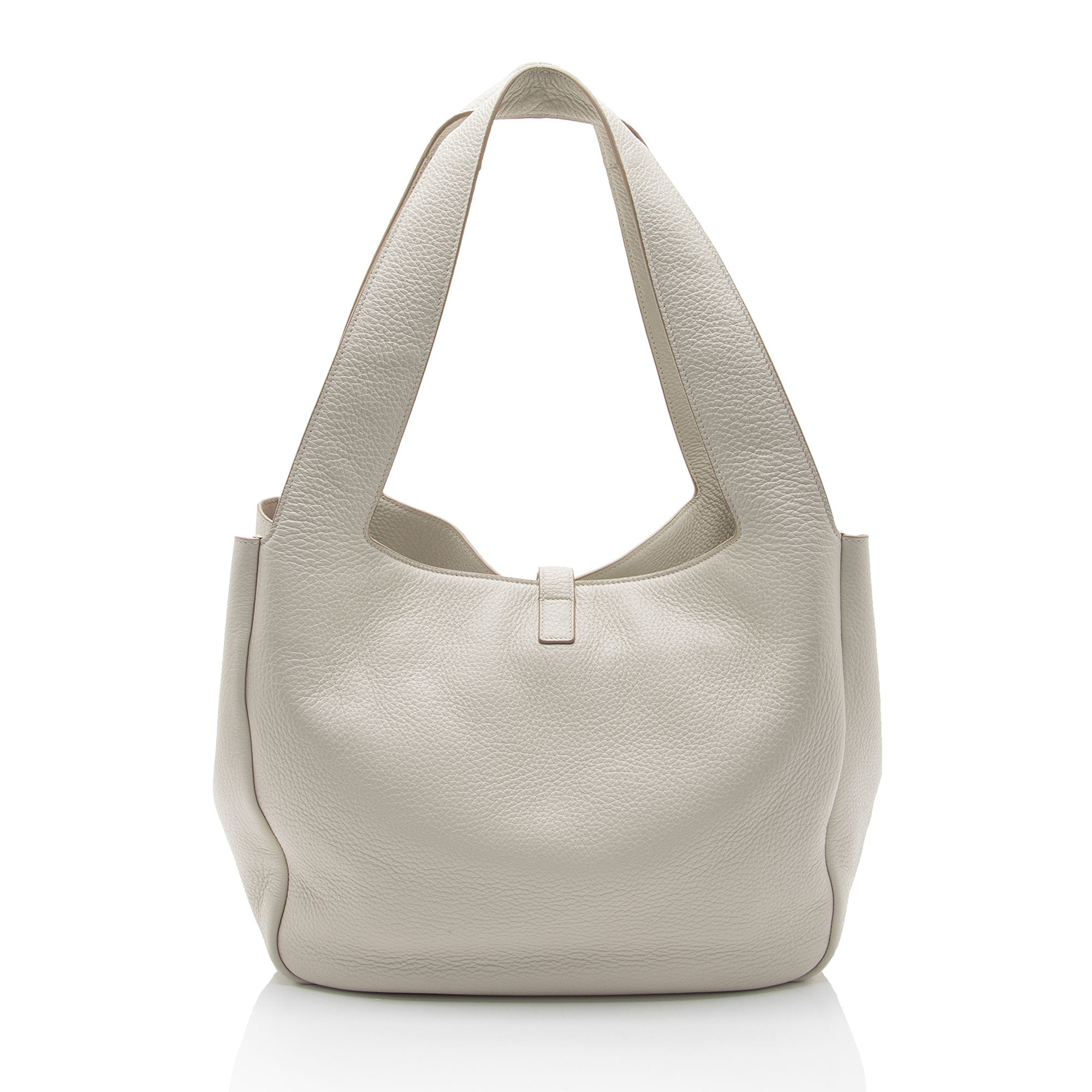 Saint Laurent Grained Calfskin Monogram Le 5 A 7 Bea Shoulder Bag