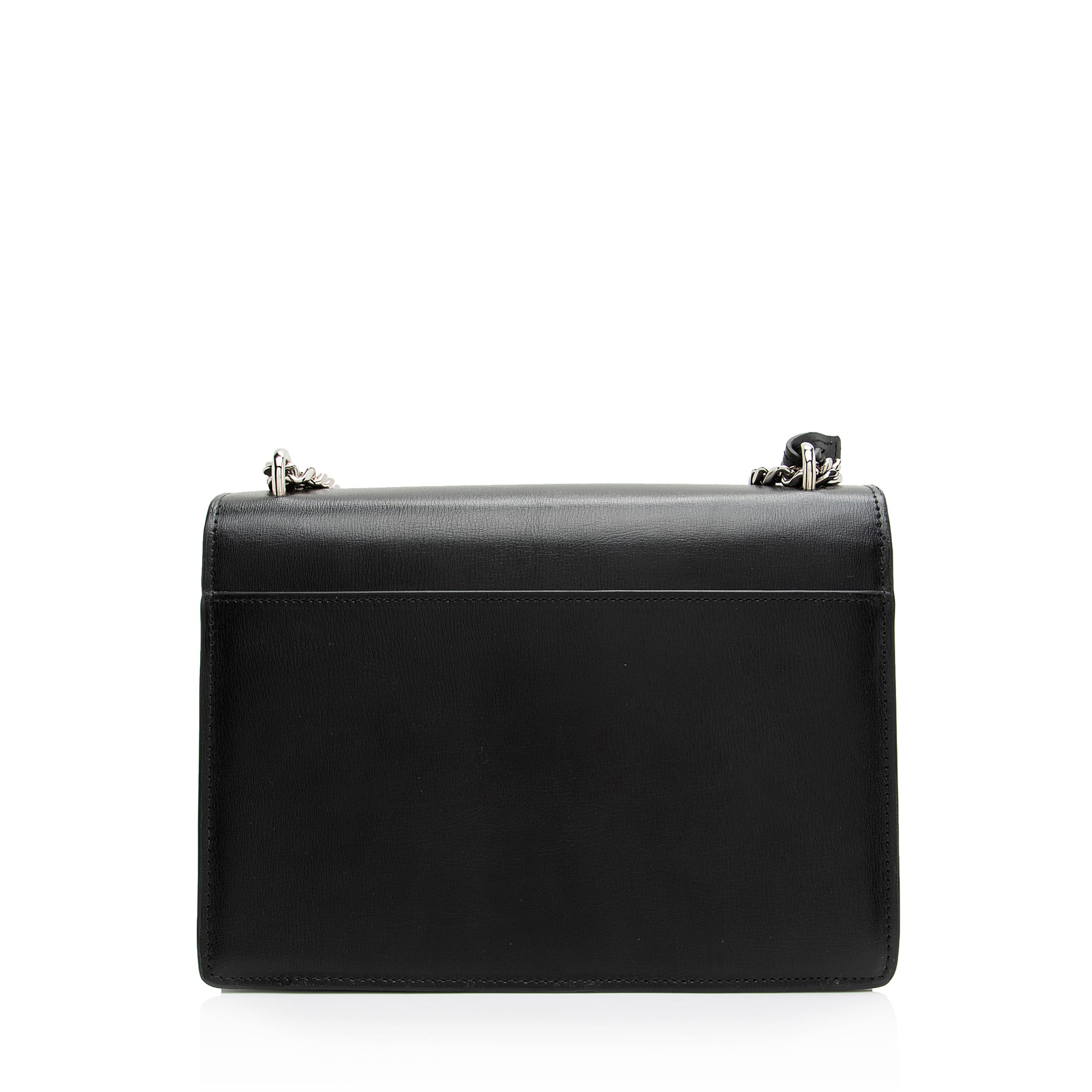 Saint Laurent Grained Calfskin Monogram Sunset Medium Shoulder Bag (SHF-23813)