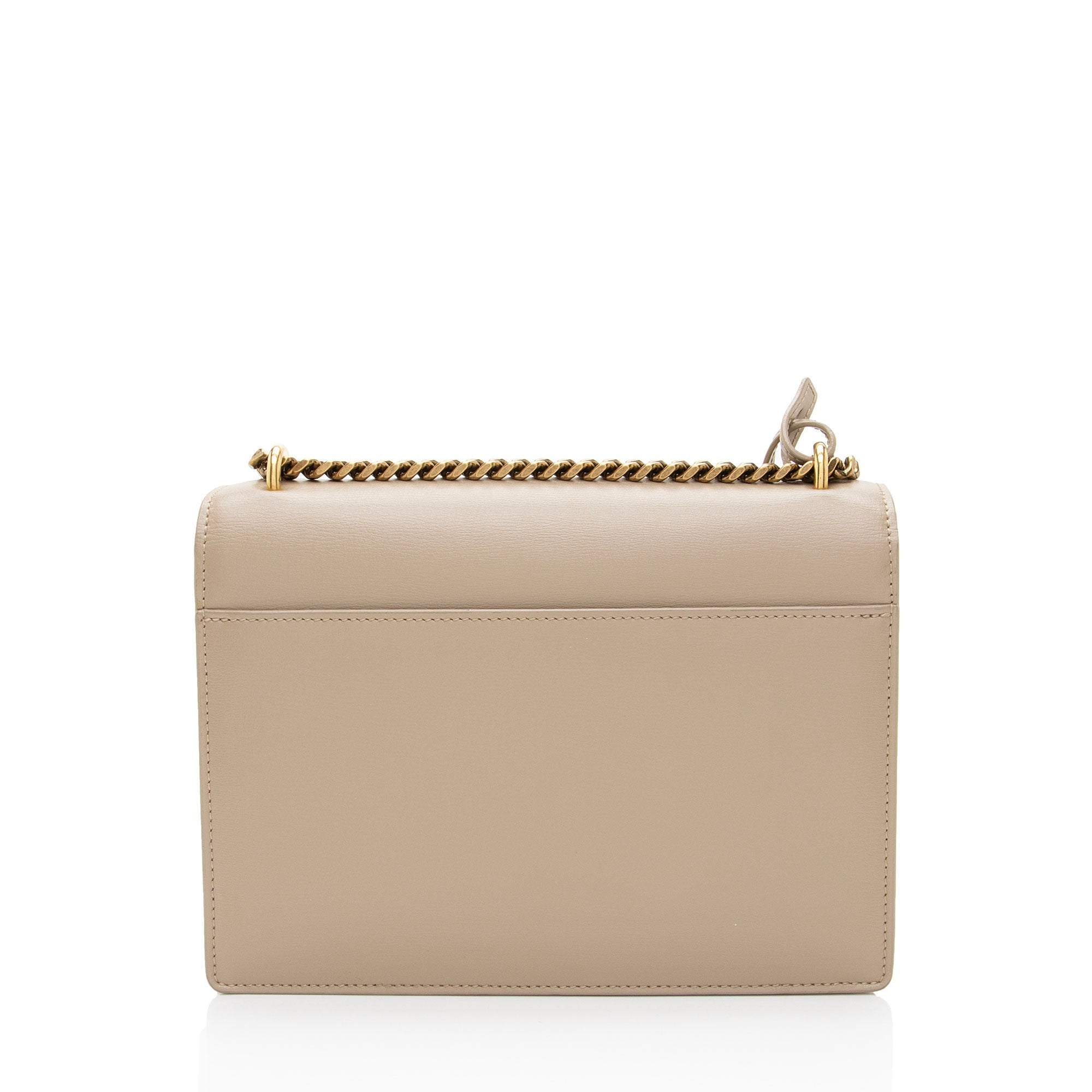 Saint Laurent Grained Calfskin Monogram Sunset Medium Shoulder Bag