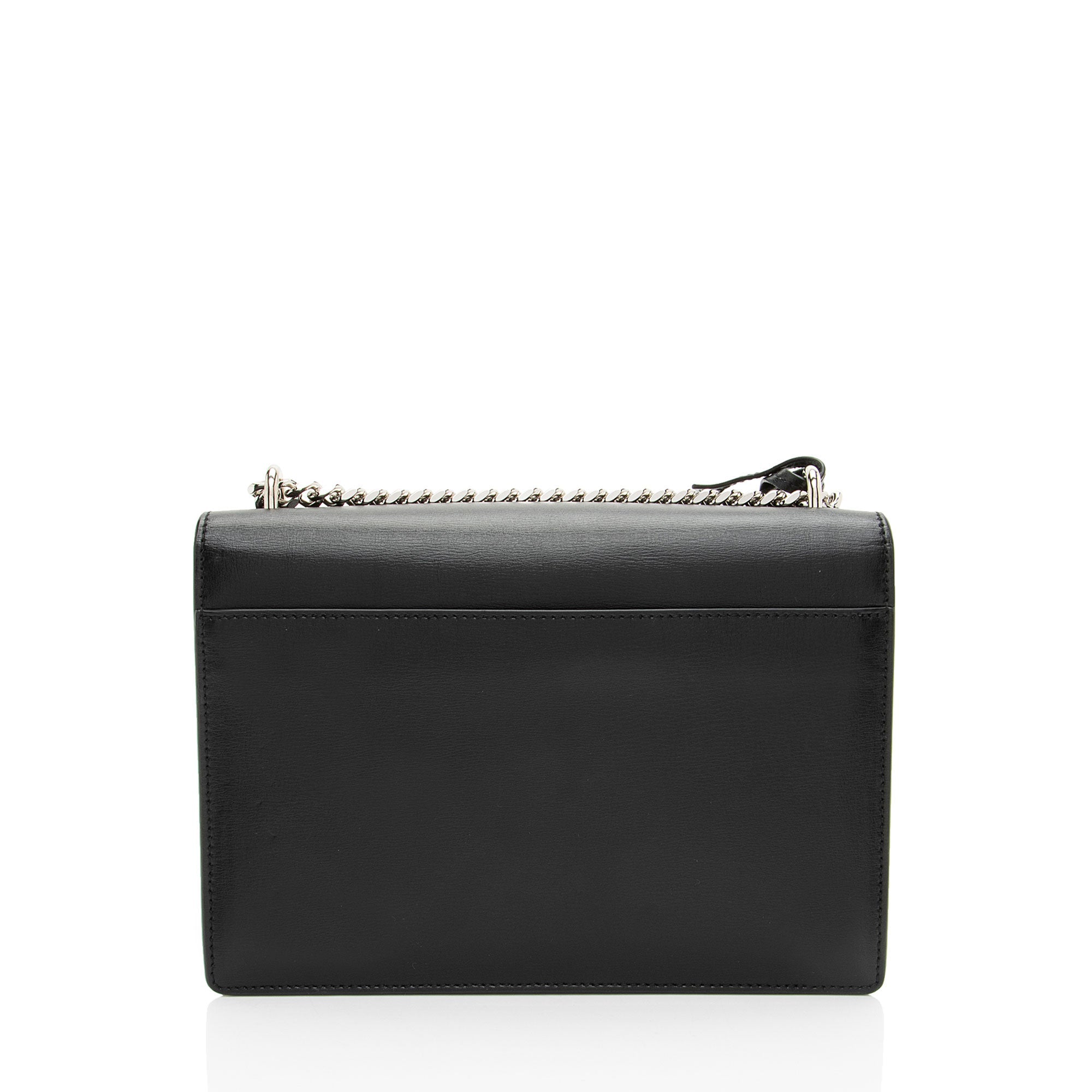 Saint Laurent Grained Calfskin Monogram Sunset Medium Shoulder Bag