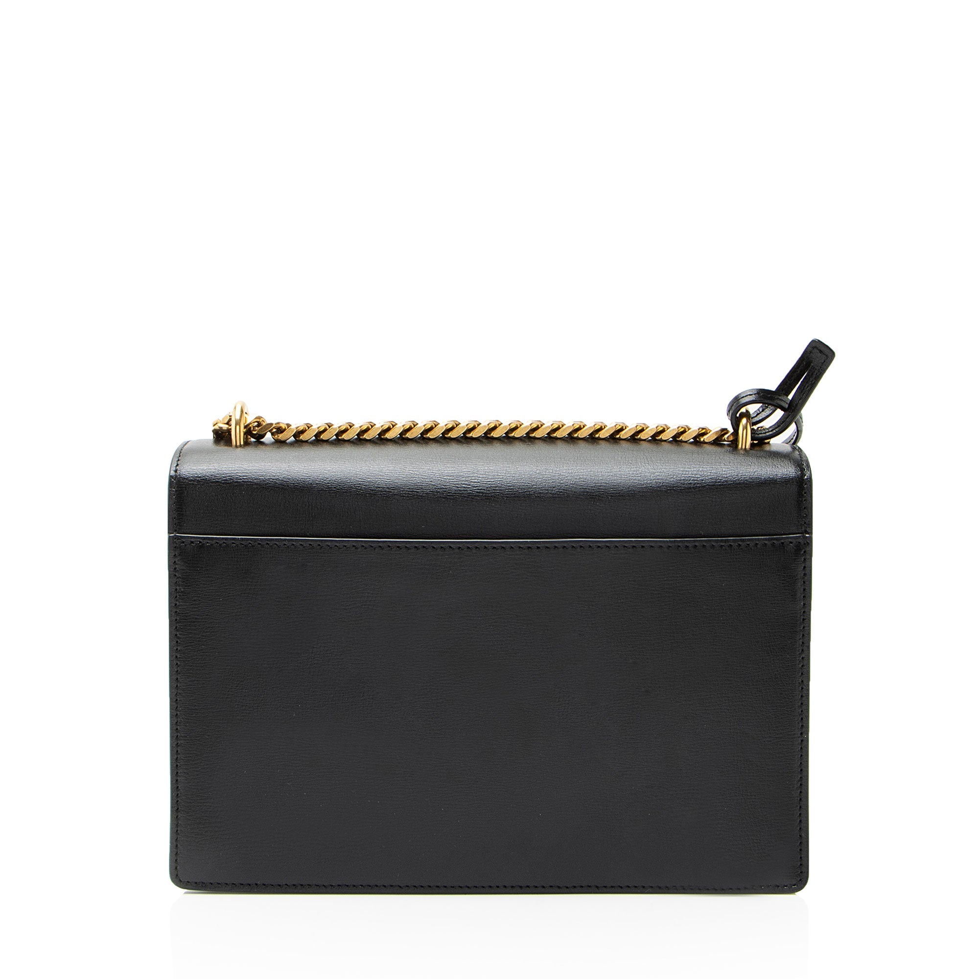 Saint Laurent Grained Calfskin Monogram Sunset Medium Shoulder Bag