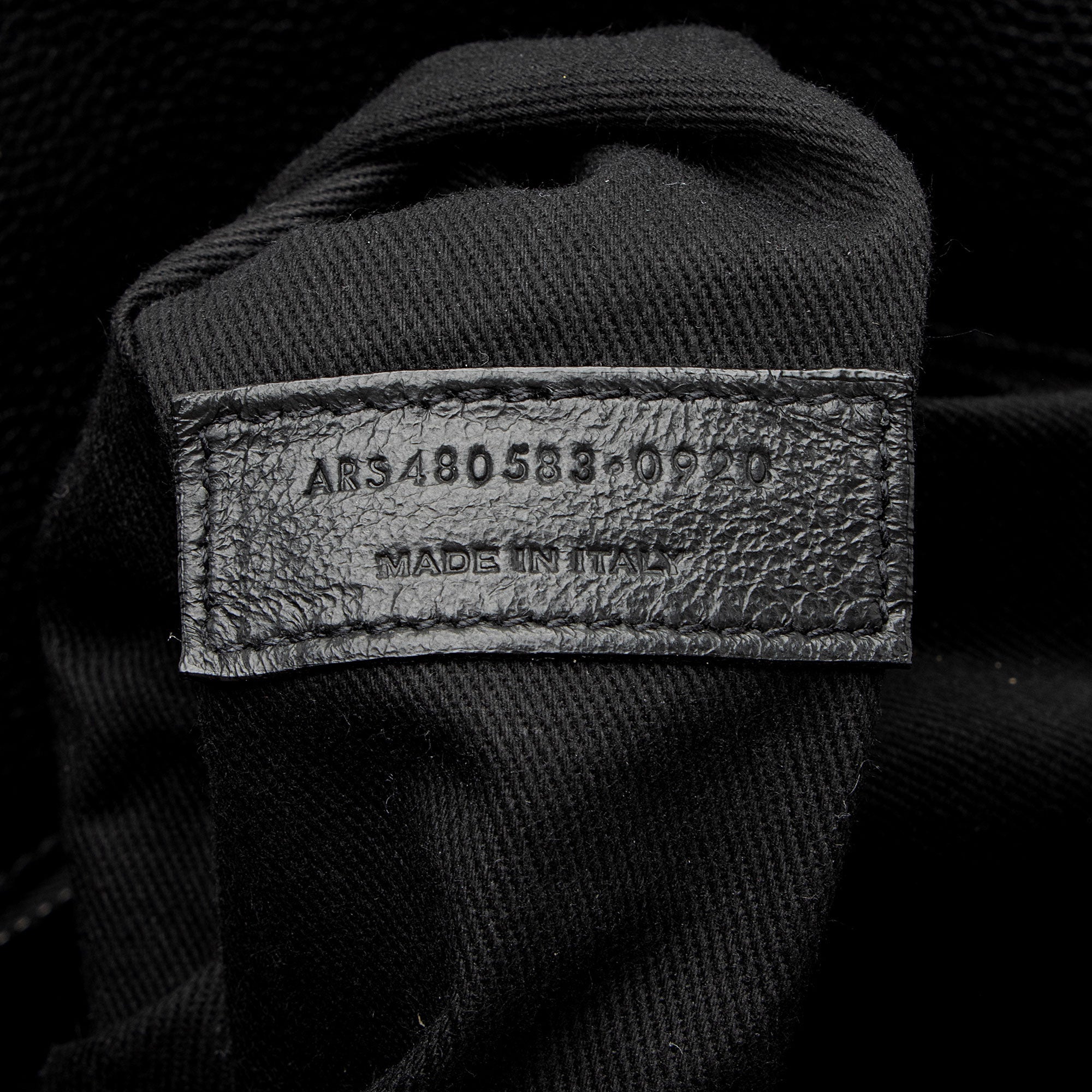 Saint Laurent Grained Calfskin Thin Sac De Jour Large Tote