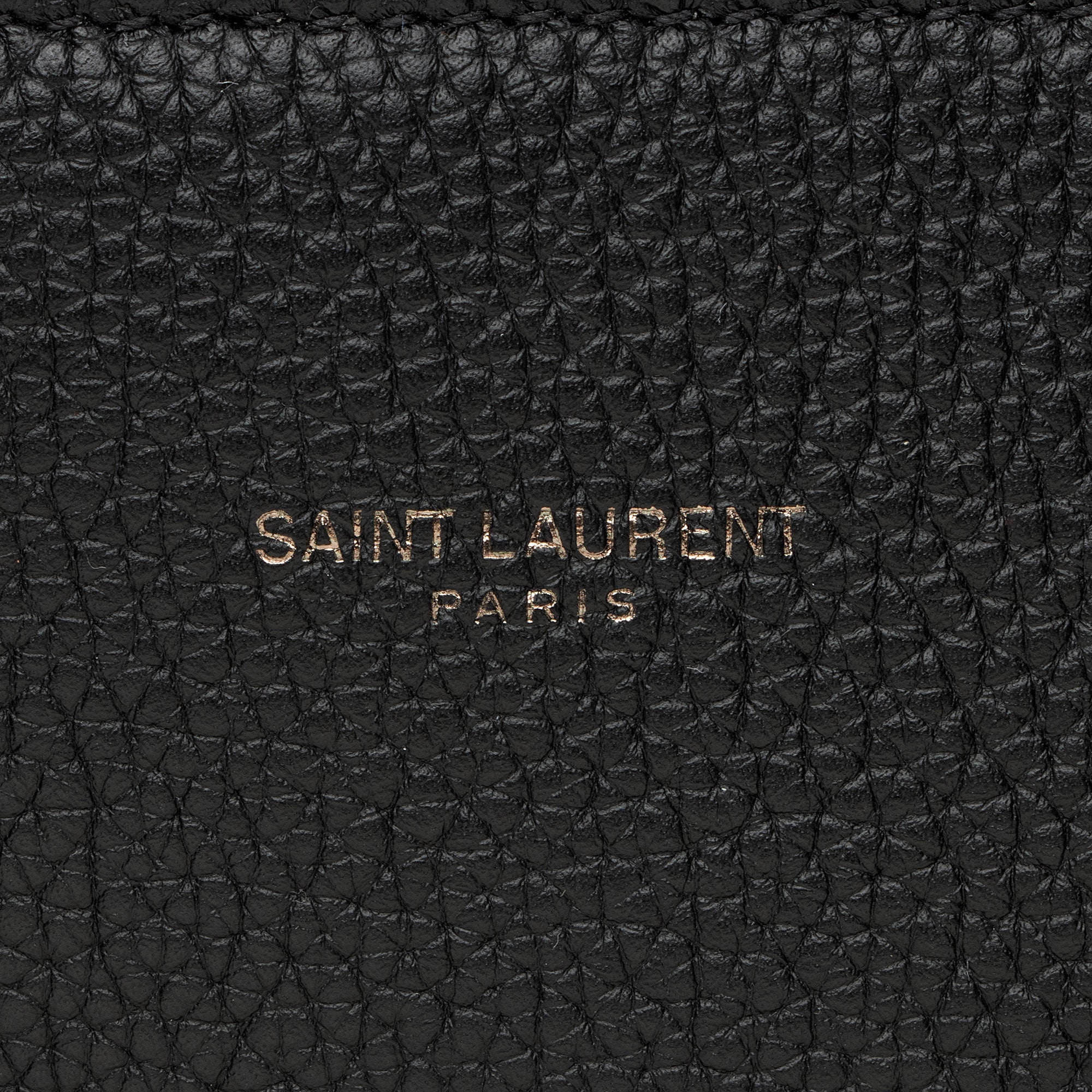 Saint Laurent Grained Calfskin Thin Sac De Jour Large Tote