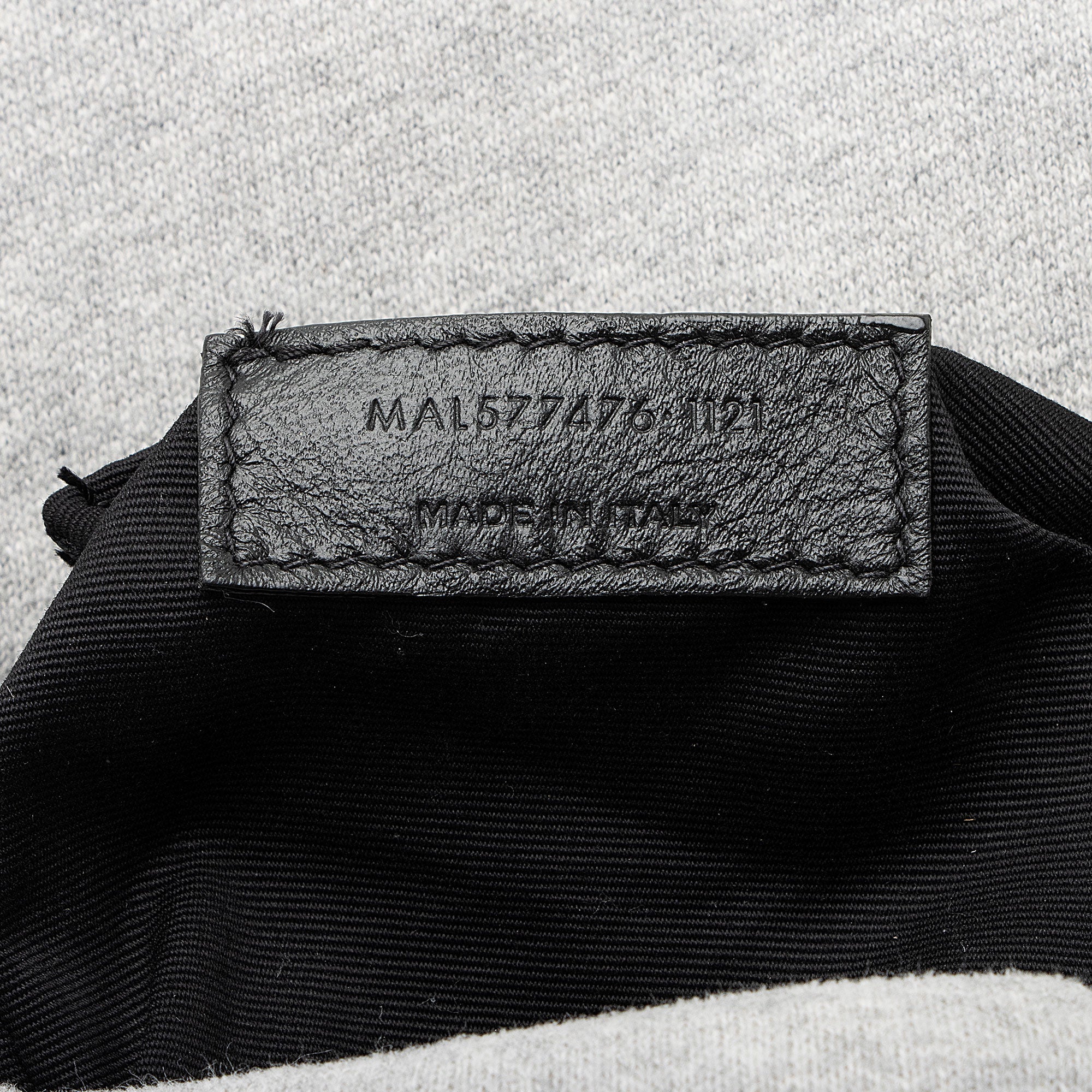 Saint Laurent Jersey Monogram Puffer LouLou Chain Small Shoulder Bag