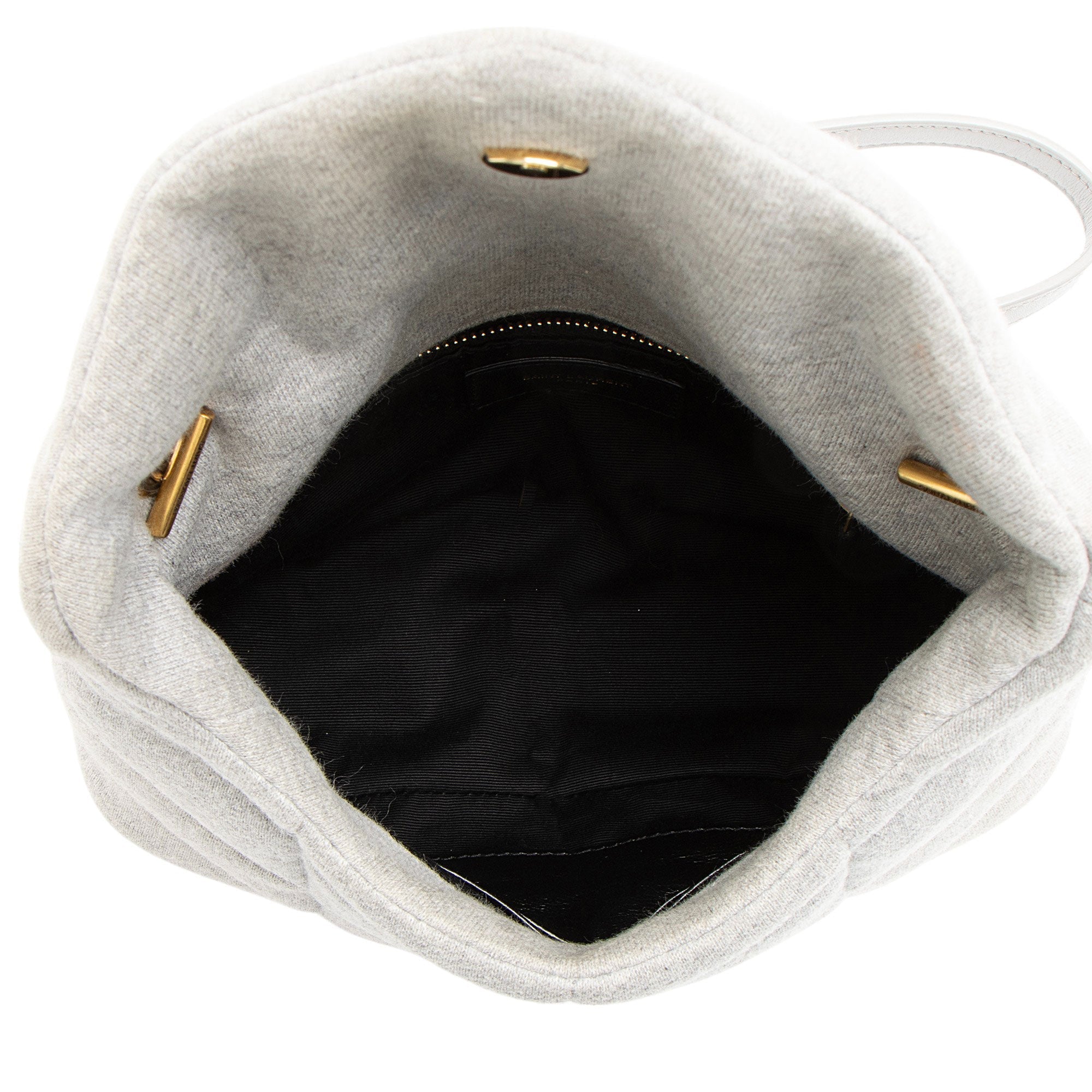 Saint Laurent Jersey Monogram Puffer LouLou Toy Shoulder Bag