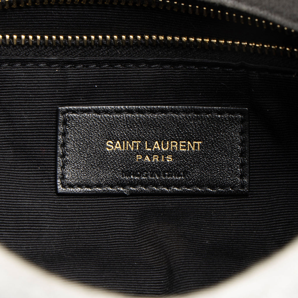 Saint Laurent Jersey Monogram Puffer LouLou Toy Shoulder Bag