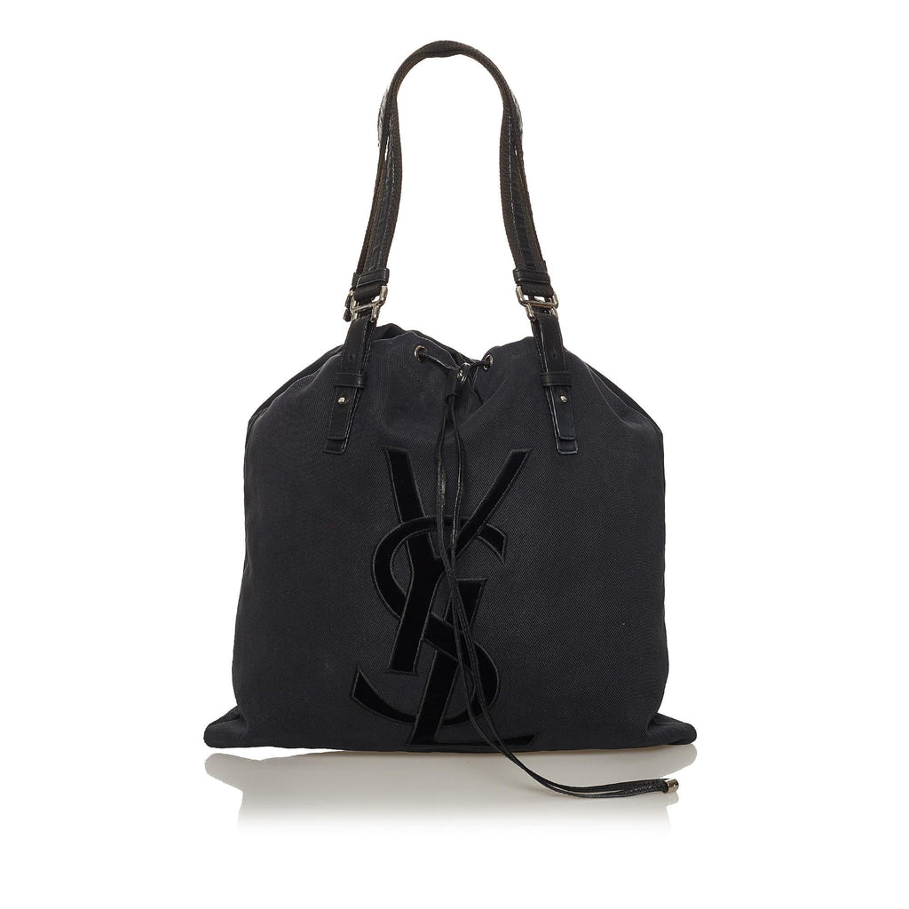 Saint Laurent Kahala Canvas Tote Bag (SHG-29234)