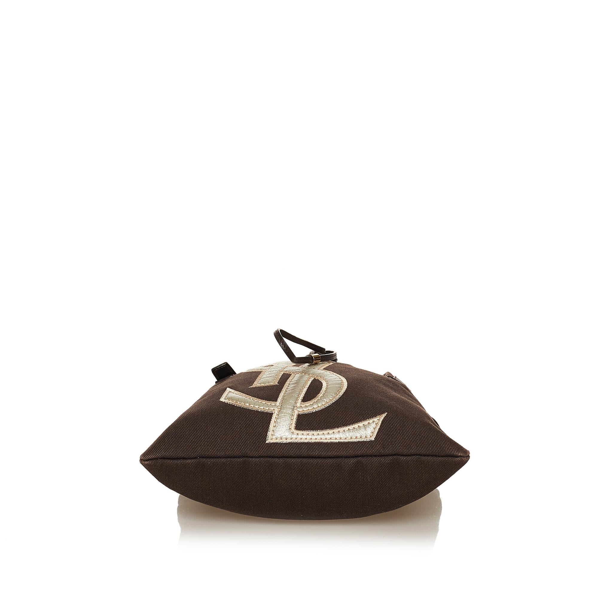 Saint Laurent Kahala Canvas Tote Bag (SHG-29534)