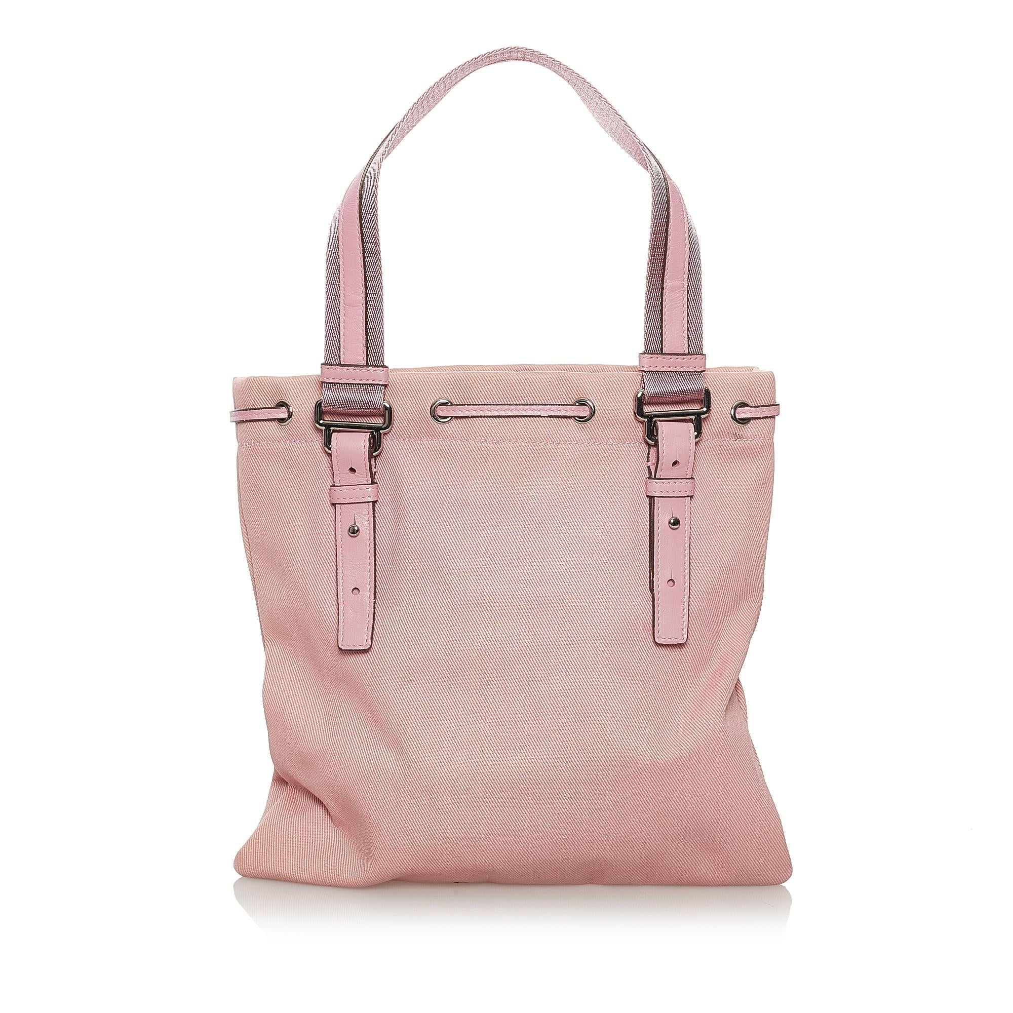 Saint Laurent Kahala Canvas Tote Bag (SHG-35269)