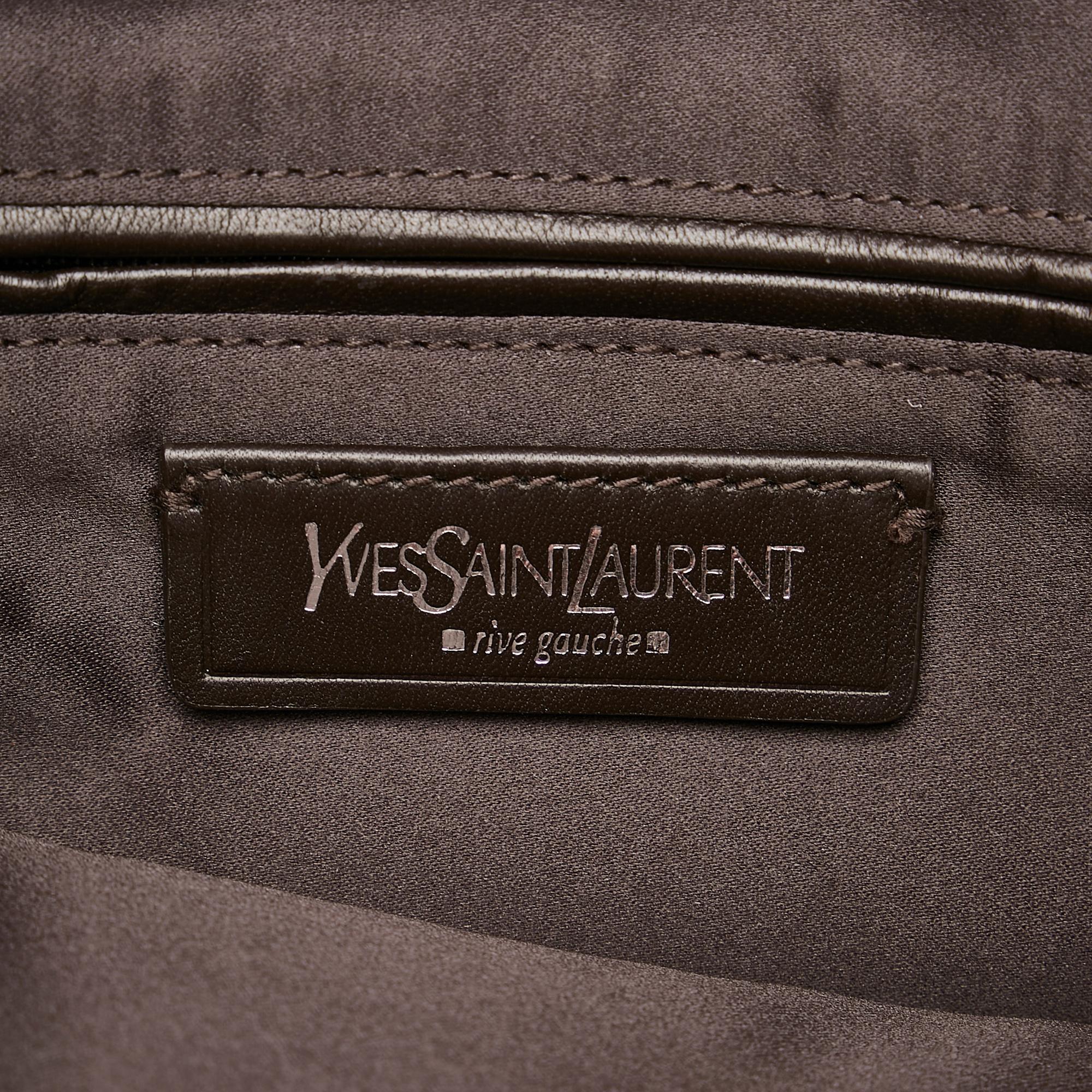 Saint Laurent Kahala Canvas Tote Bag (SHG-35269)