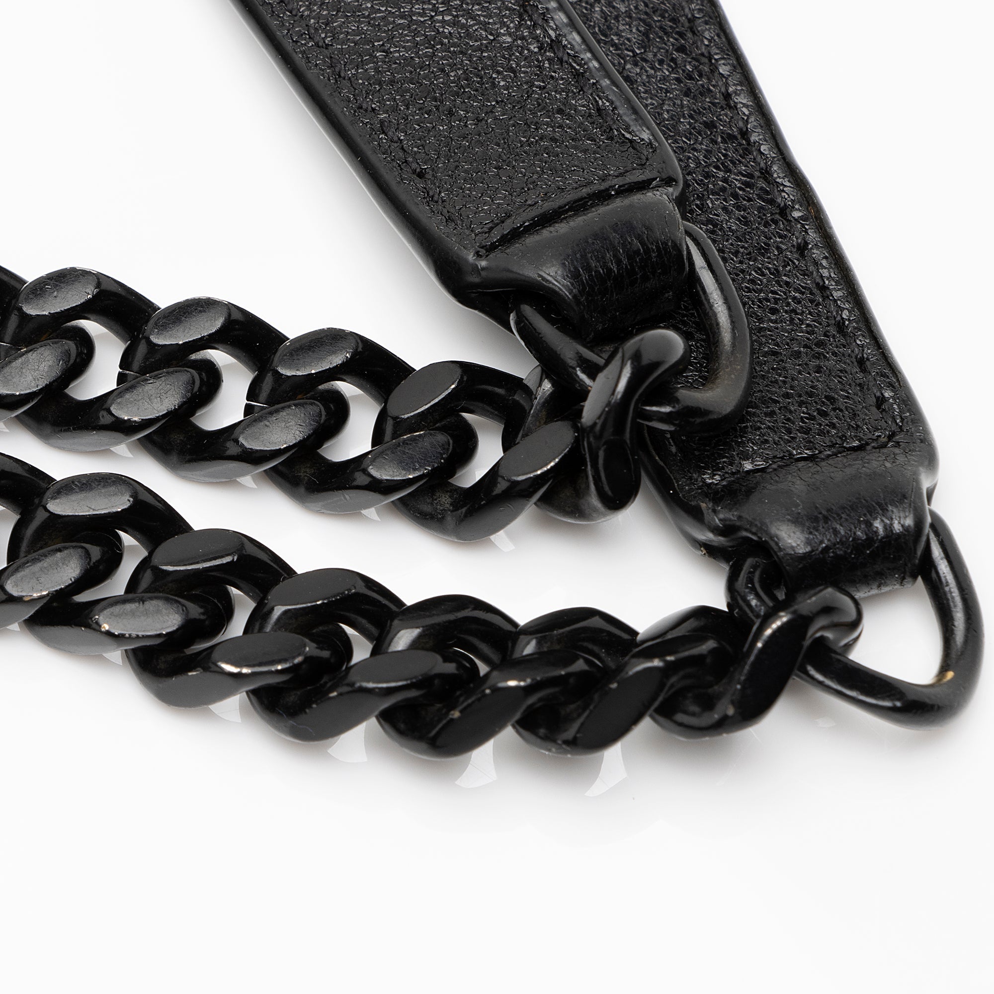 Saint Laurent Lambskin Large Monogram Nolita Bag (SHF-23575)