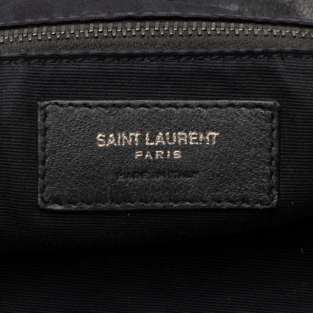Saint Laurent Lambskin Large Monogram Nolita Bag (SHF-23575)