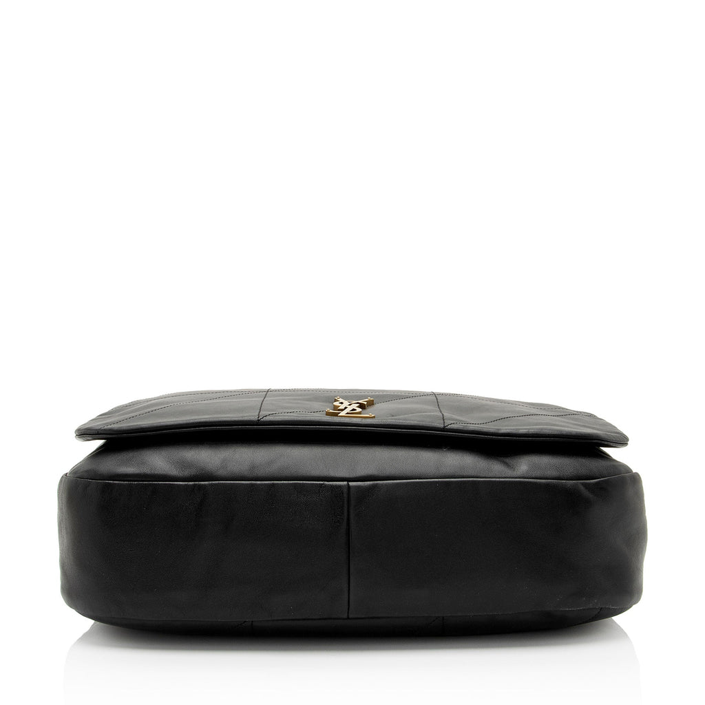Saint Laurent Lambskin Matelasse Monogram Jamie 4.3 Shoulder Bag (SHF-UlaNPK)