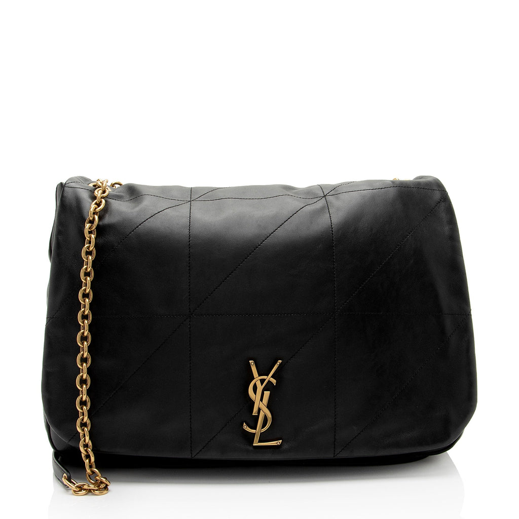 Saint Laurent Lambskin Matelasse Monogram Jamie 4.3 Shoulder Bag (SHF-UlaNPK)