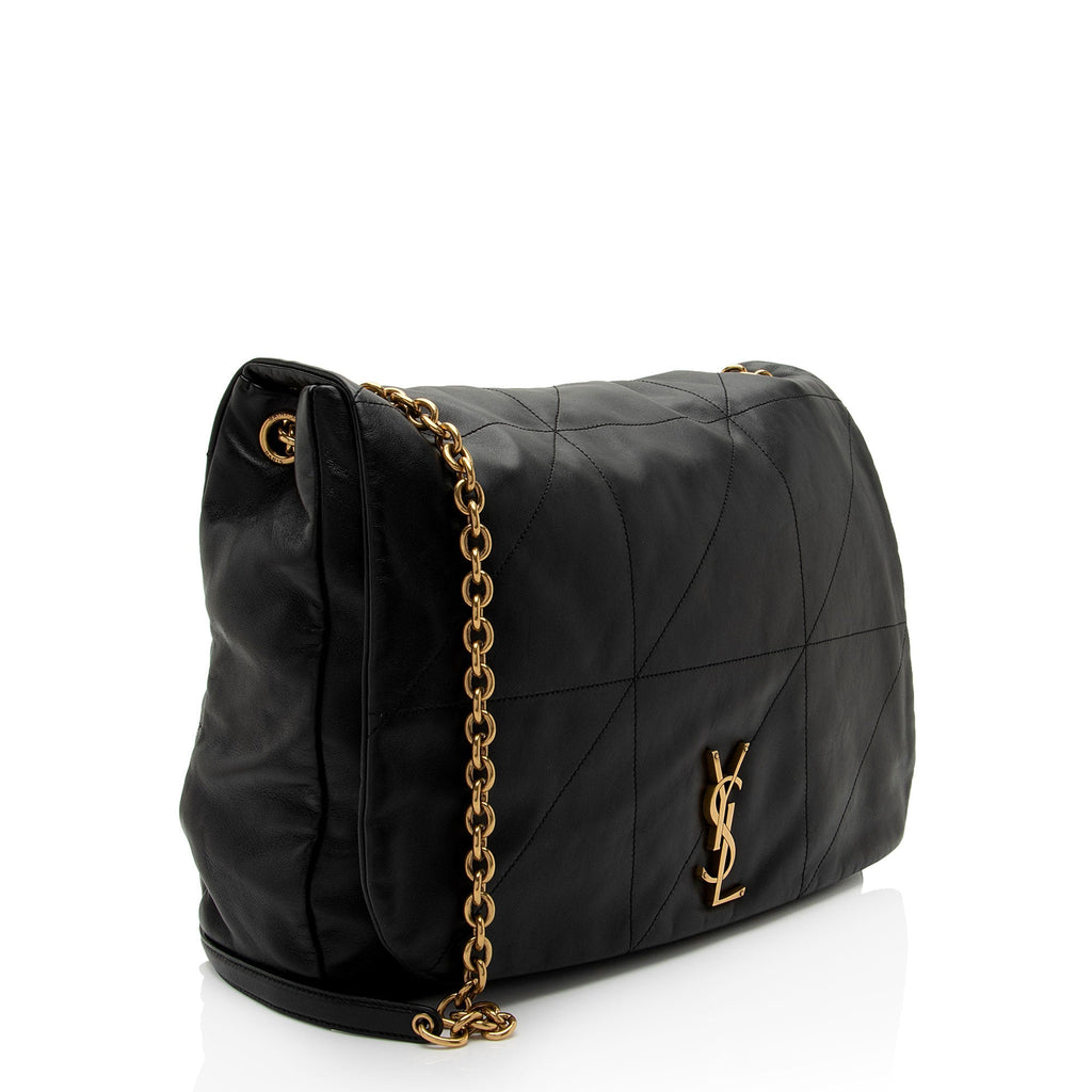 Saint Laurent Lambskin Matelasse Monogram Jamie 4.3 Shoulder Bag (SHF-UlaNPK)