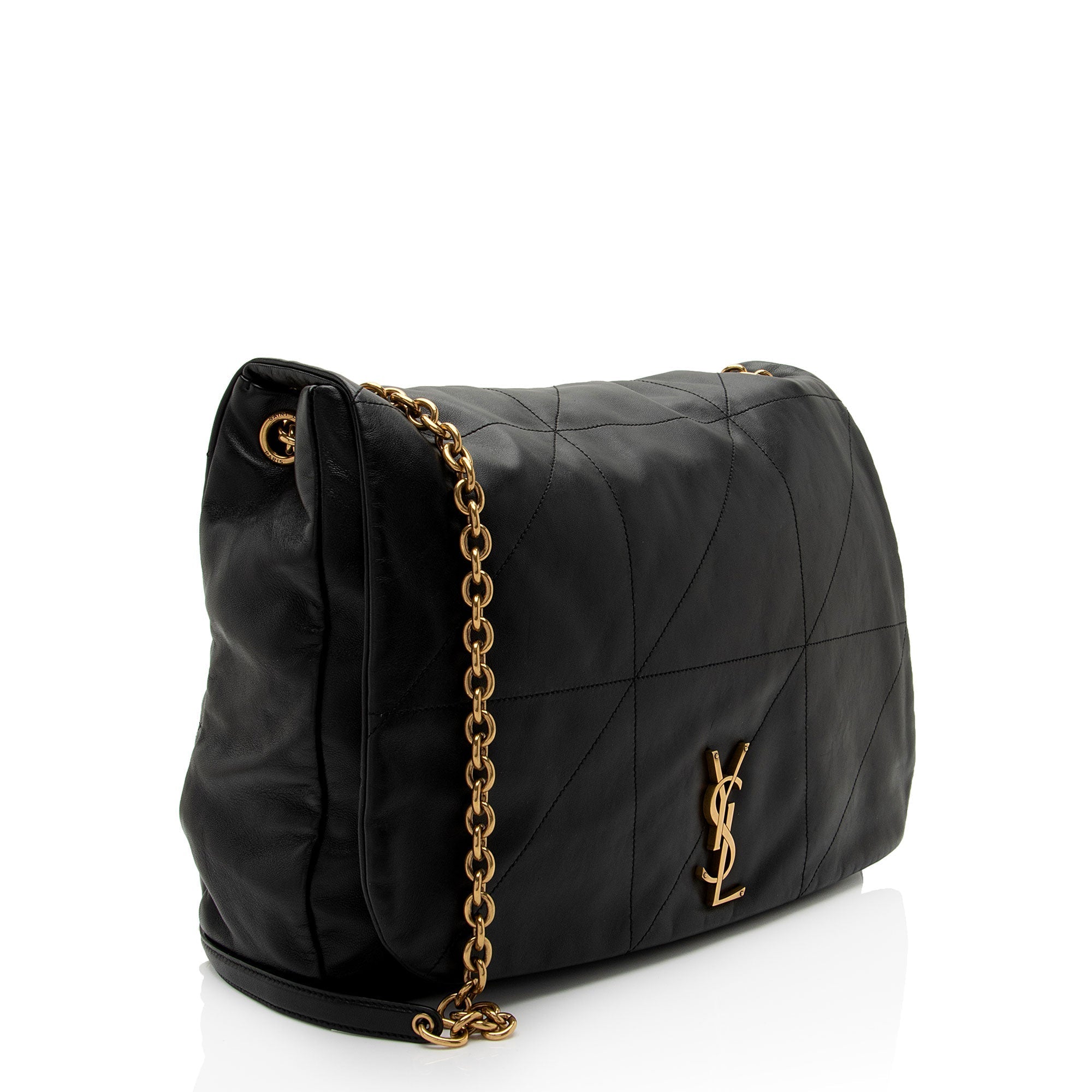 Saint Laurent Lambskin Matelasse Monogram Jamie 4.3 Shoulder Bag (SHF-UlaNPK)