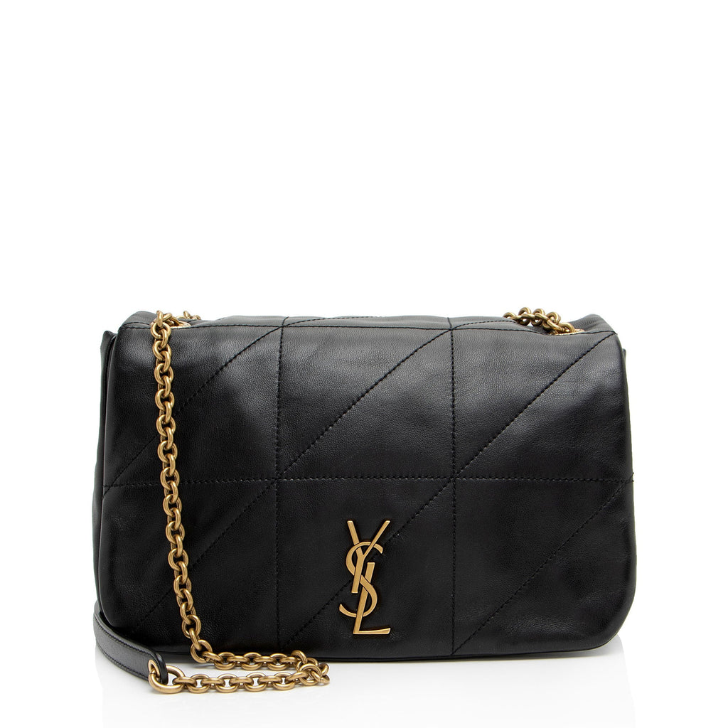 Saint Laurent Lambskin Matelasse Monogram Jamie 4.3 Small Shoulder Bag