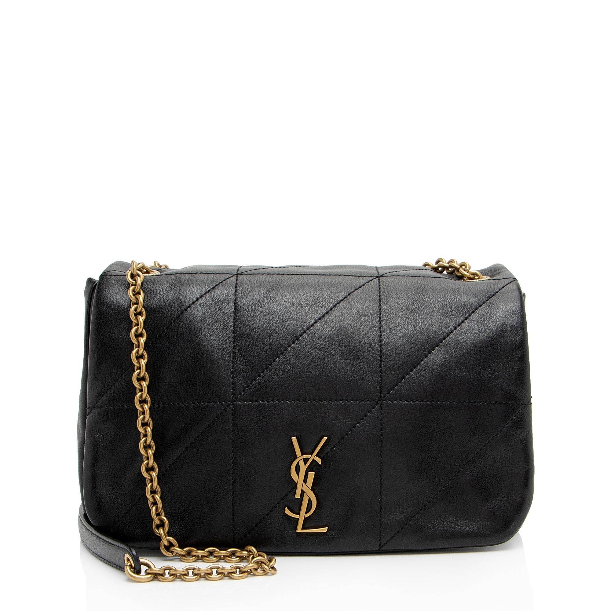 Saint Laurent Lambskin Matelasse Monogram Jamie 4.3 Small Shoulder Bag