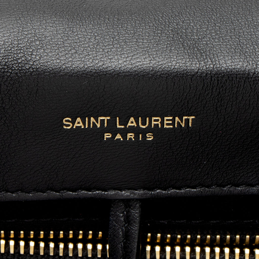 Saint Laurent Lambskin Matelasse Monogram Jamie 4.3 Small Shoulder Bag