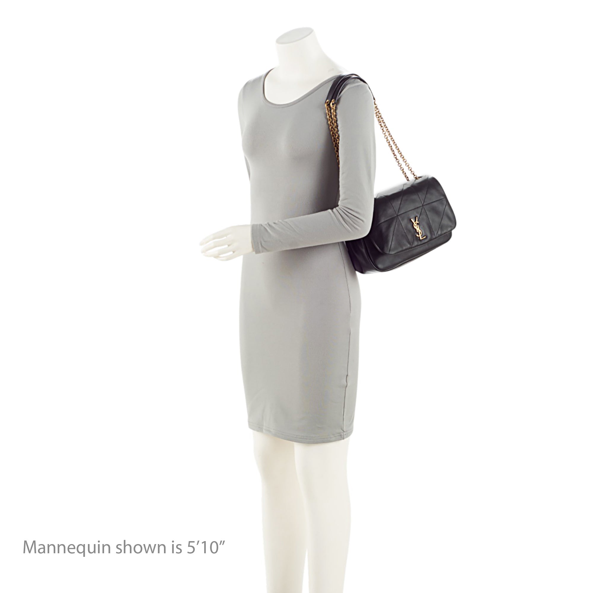 Saint Laurent Lambskin Matelasse Monogram Jamie 4.3 Small Shoulder Bag