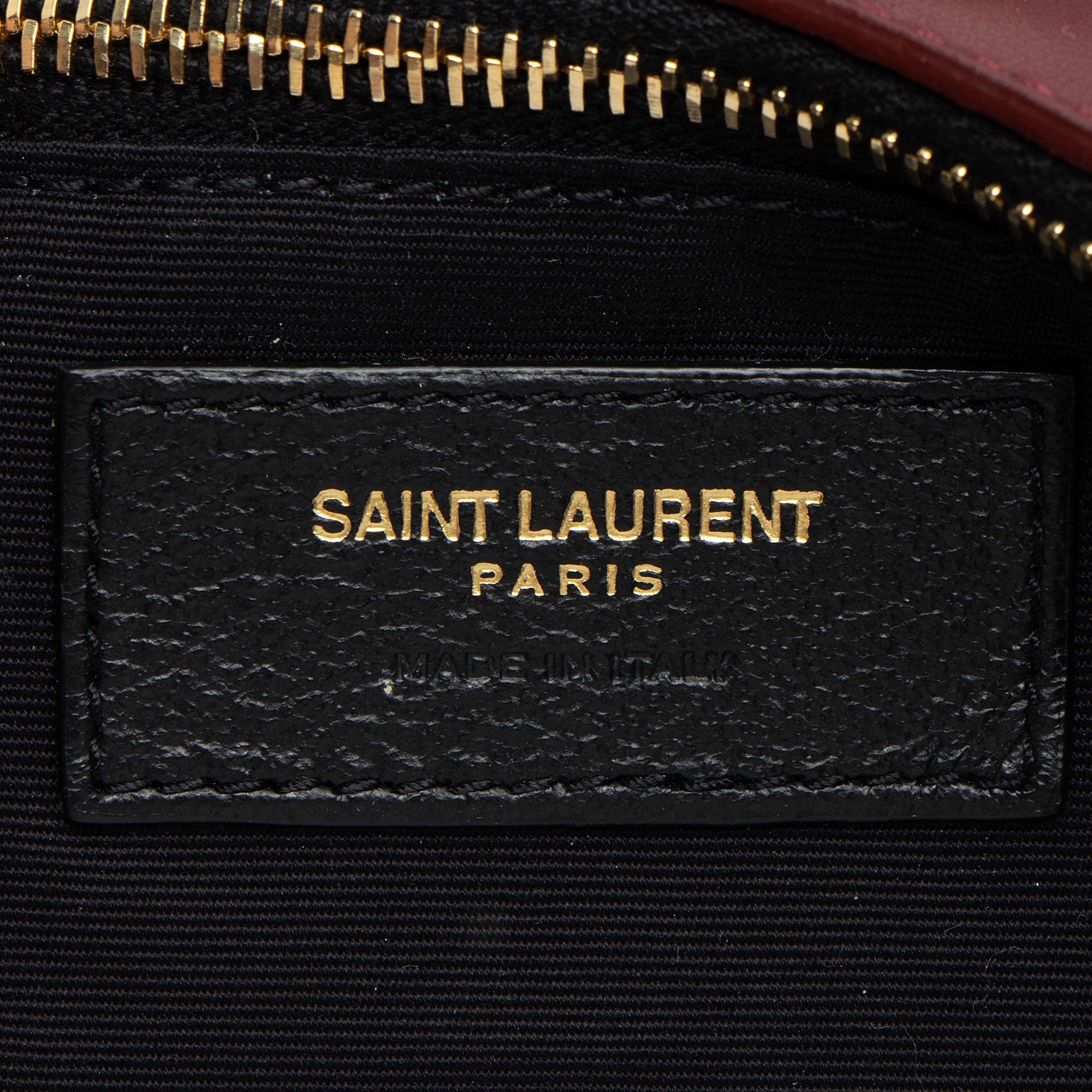 Saint Laurent Lambskin Monogram Calypso Small Shoulder Bag
