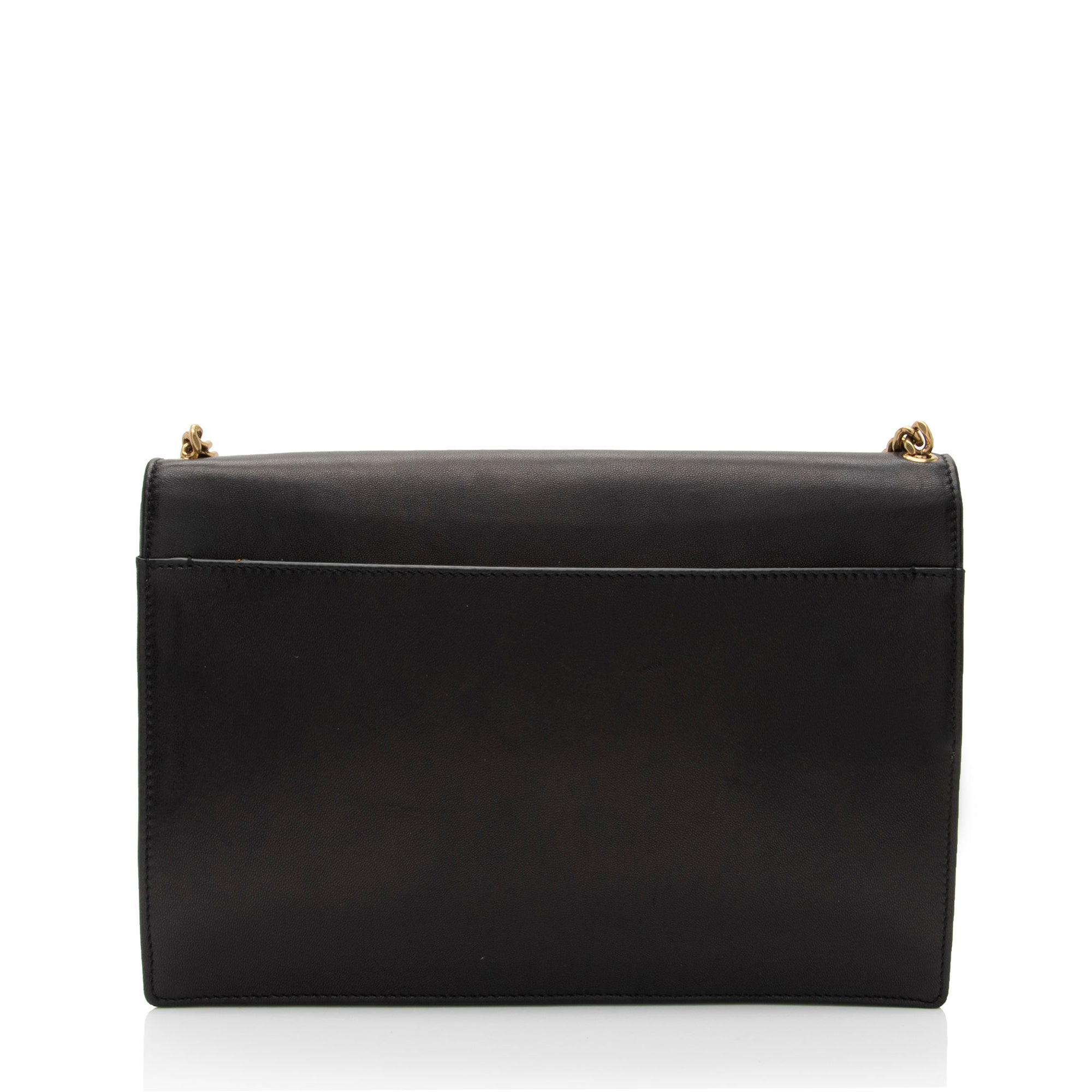 Saint Laurent Lambskin Monogram Gaby Chain Envelope Bag (SHF-KQUxzQ)