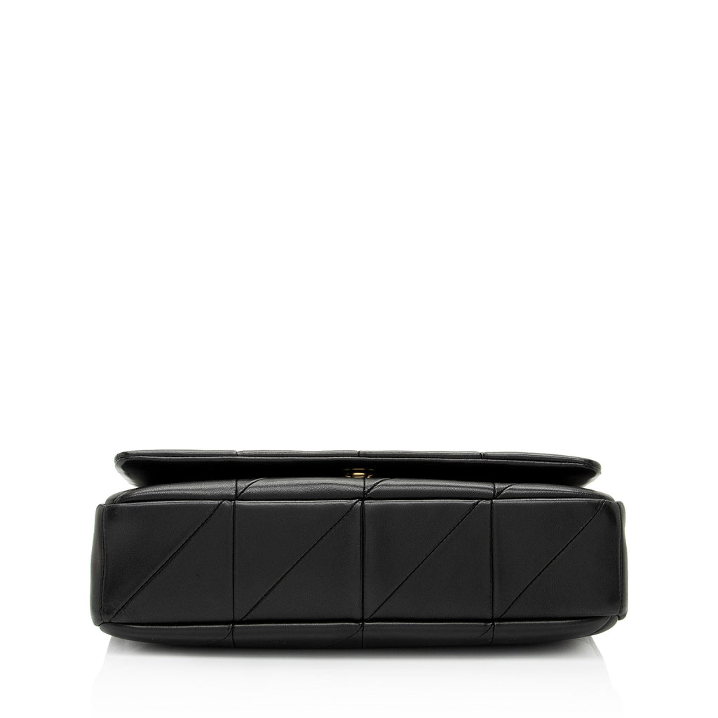Saint Laurent Lambskin Monogram Jamie Chain Medium Shoulder Bag (SHF-amMtT9)