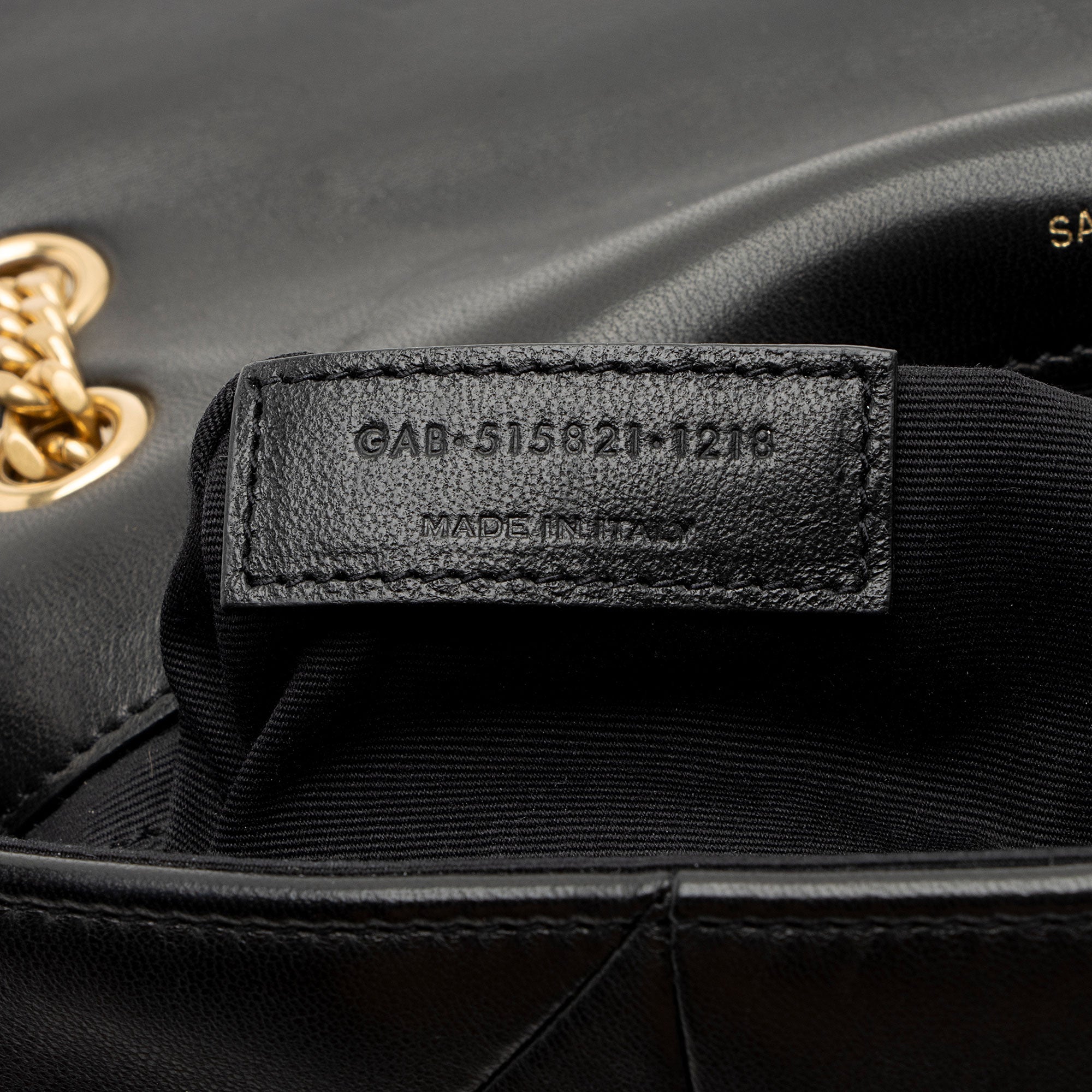 Saint Laurent Lambskin Monogram Jamie Chain Medium Shoulder Bag (SHF-amMtT9)
